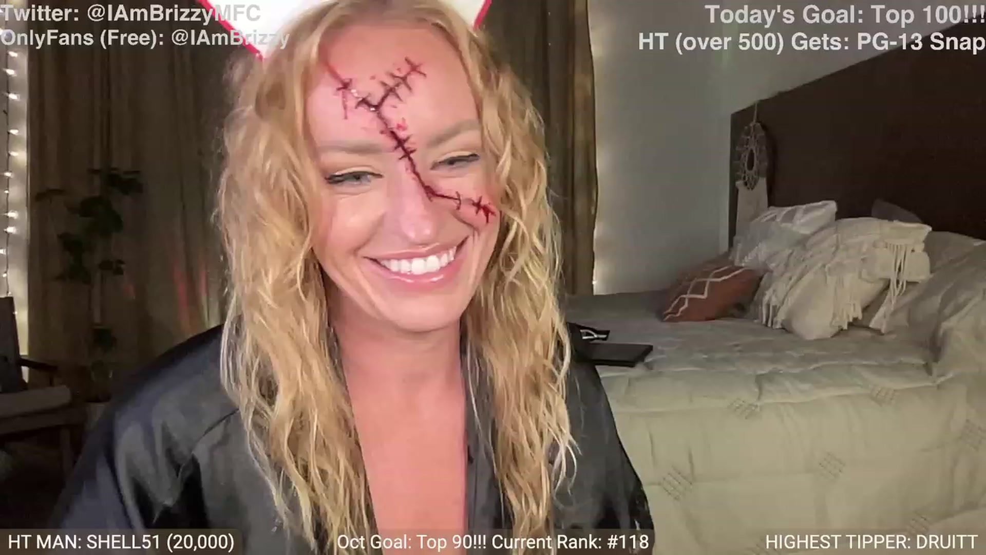 Gallery image thumbnail from Brizzy's myfreecams stream on, 10/27/2023, 03:25 image 19 of 20