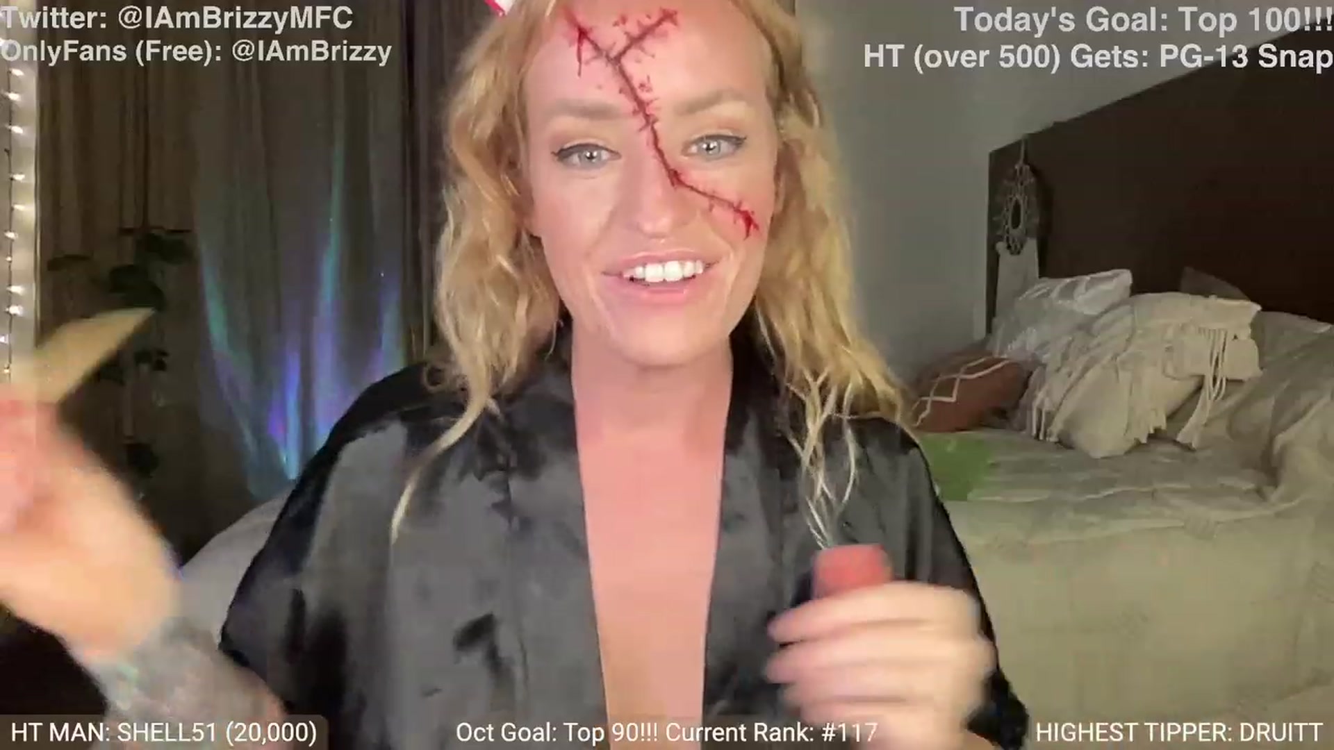 Gallery image thumbnail from Brizzy's myfreecams stream on, 10/27/2023, 03:25 image 12 of 20