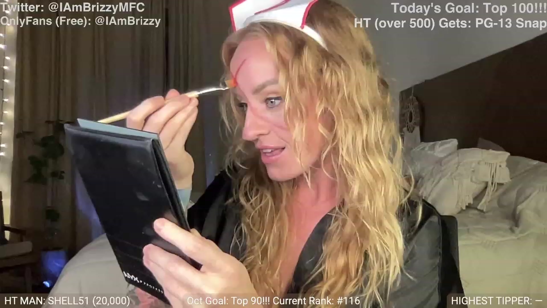 Gallery image thumbnail from Brizzy's myfreecams stream on, 10/27/2023, 03:25 image 1 of 20