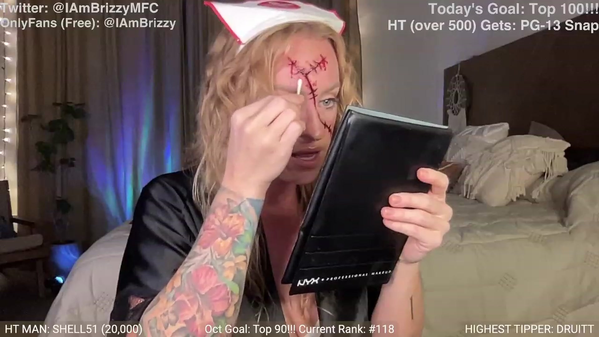 Gallery image thumbnail from Brizzy's myfreecams stream on, 10/27/2023, 03:25 image 20 of 20