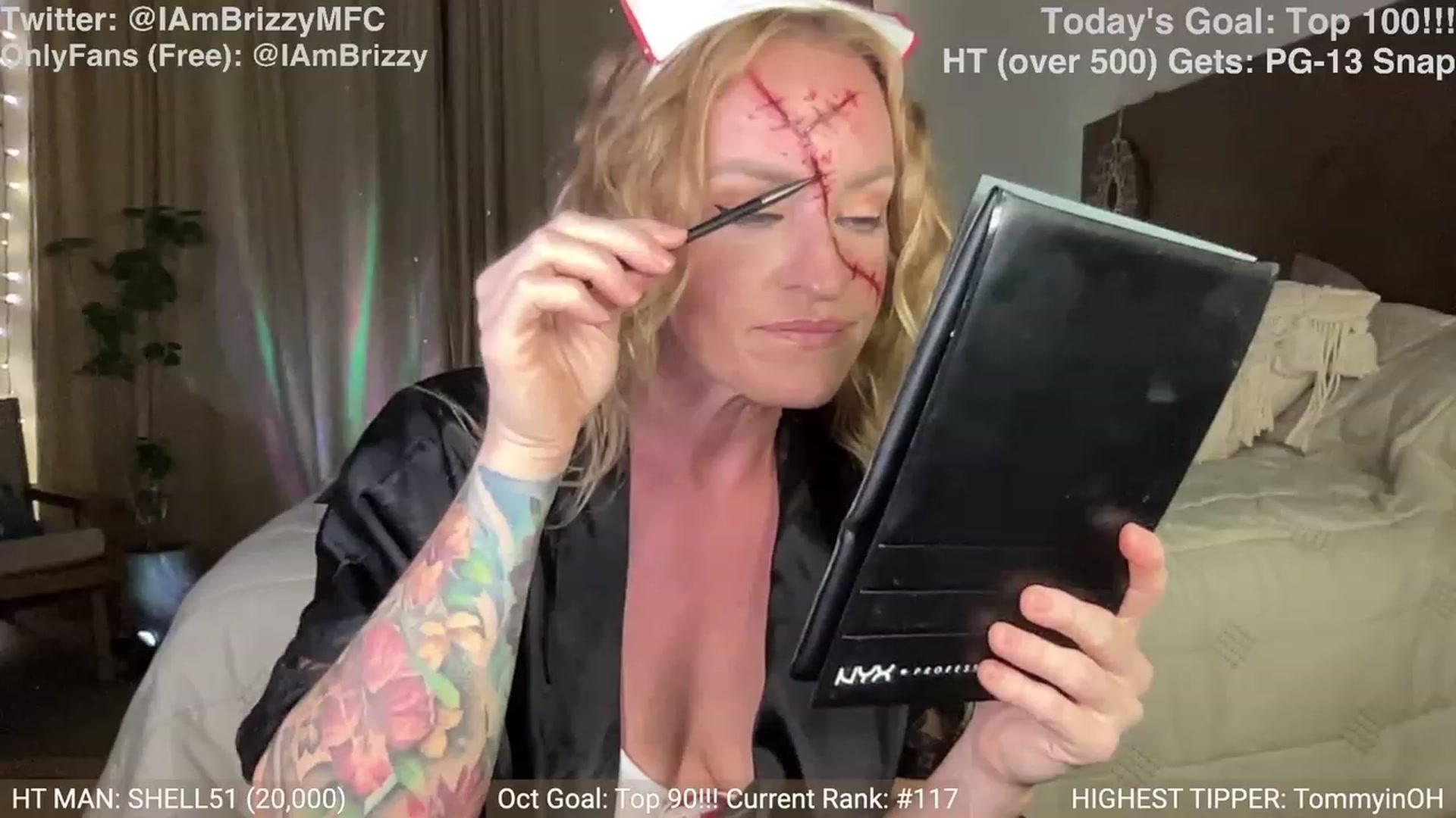 Gallery image thumbnail from Brizzy's myfreecams stream on, 10/27/2023, 03:25 image 9 of 20
