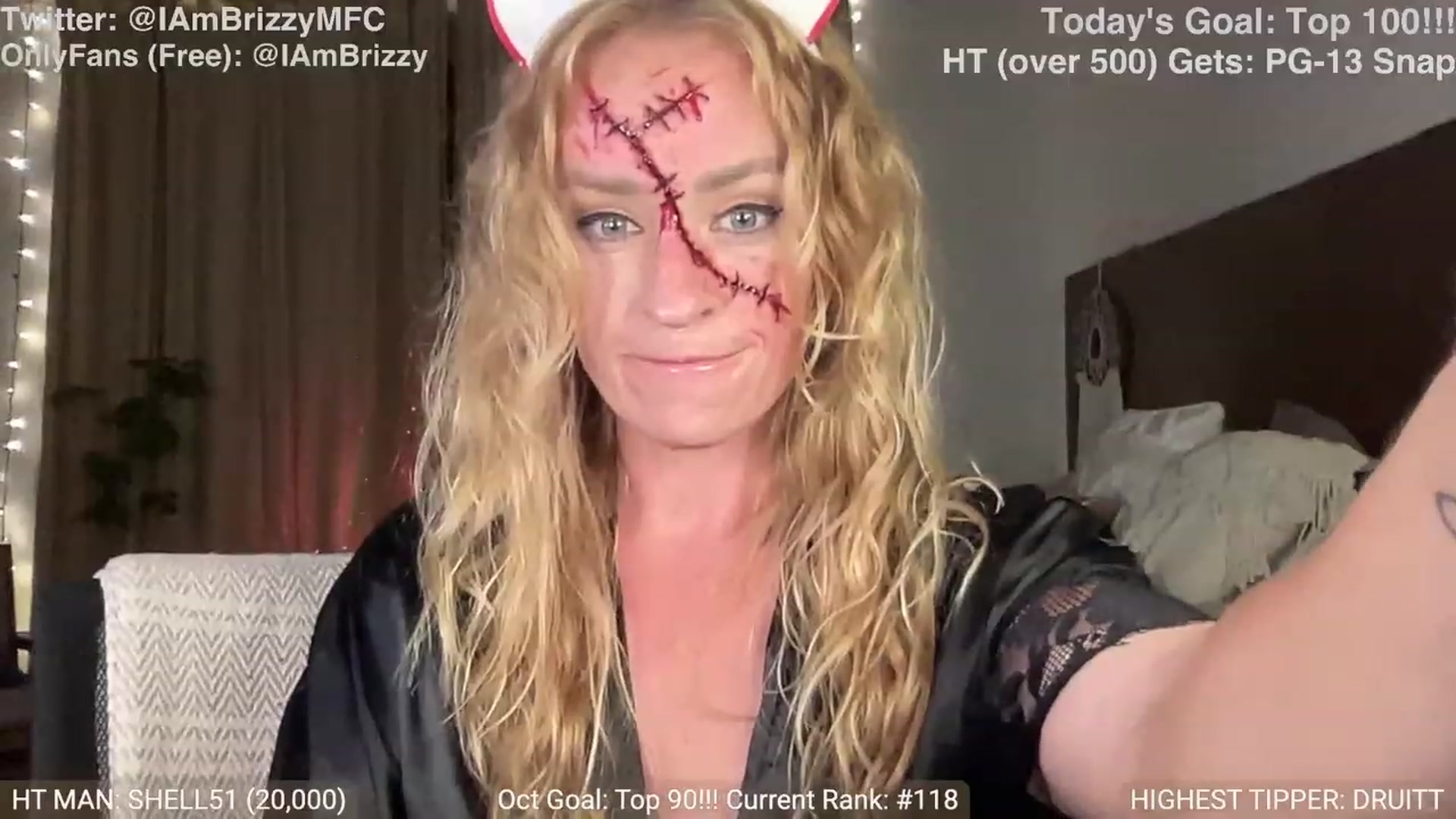 Gallery image thumbnail from Brizzy's myfreecams stream on, 10/27/2023, 04:39 image 6 of 20