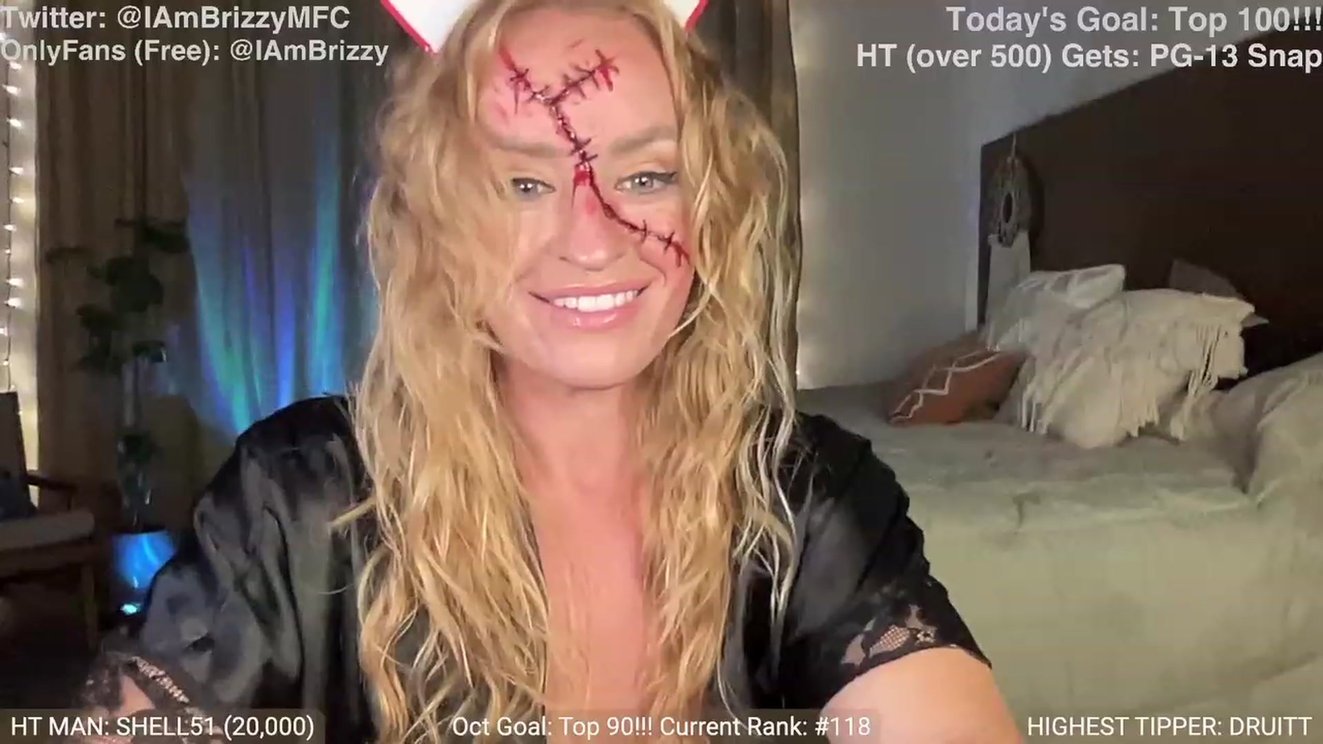 Gallery image thumbnail from Brizzy's myfreecams stream on, 10/27/2023, 04:39 image 5 of 20