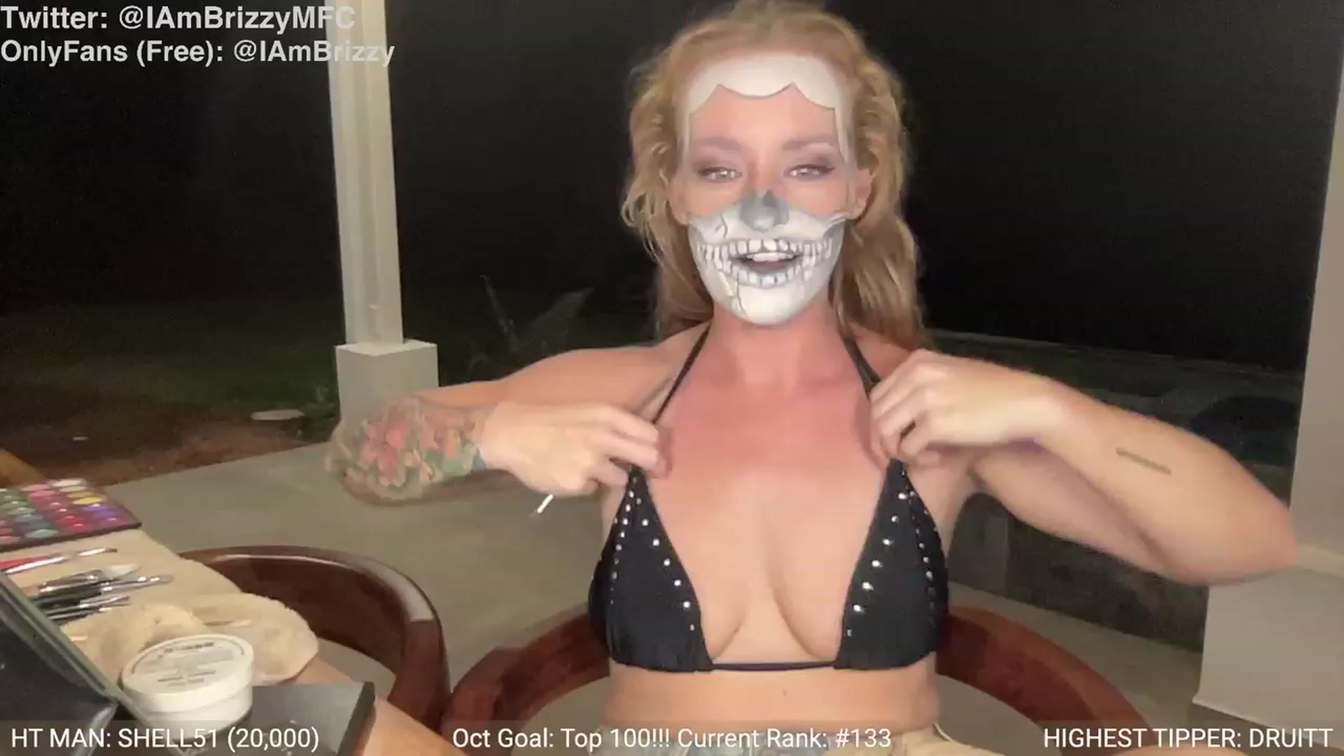 Gallery image thumbnail from Brizzy's myfreecams stream on, 10/29/2023, 24:20 image 7 of 20