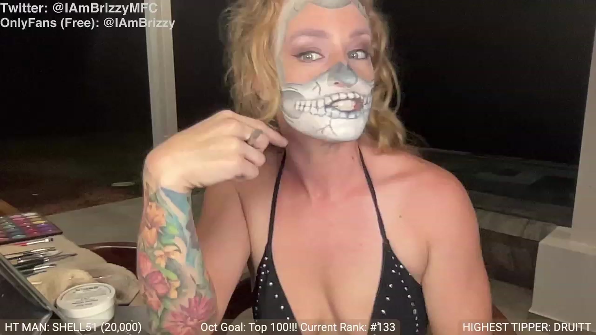 Gallery image thumbnail from Brizzy's myfreecams stream on, 10/29/2023, 24:20 image 9 of 20