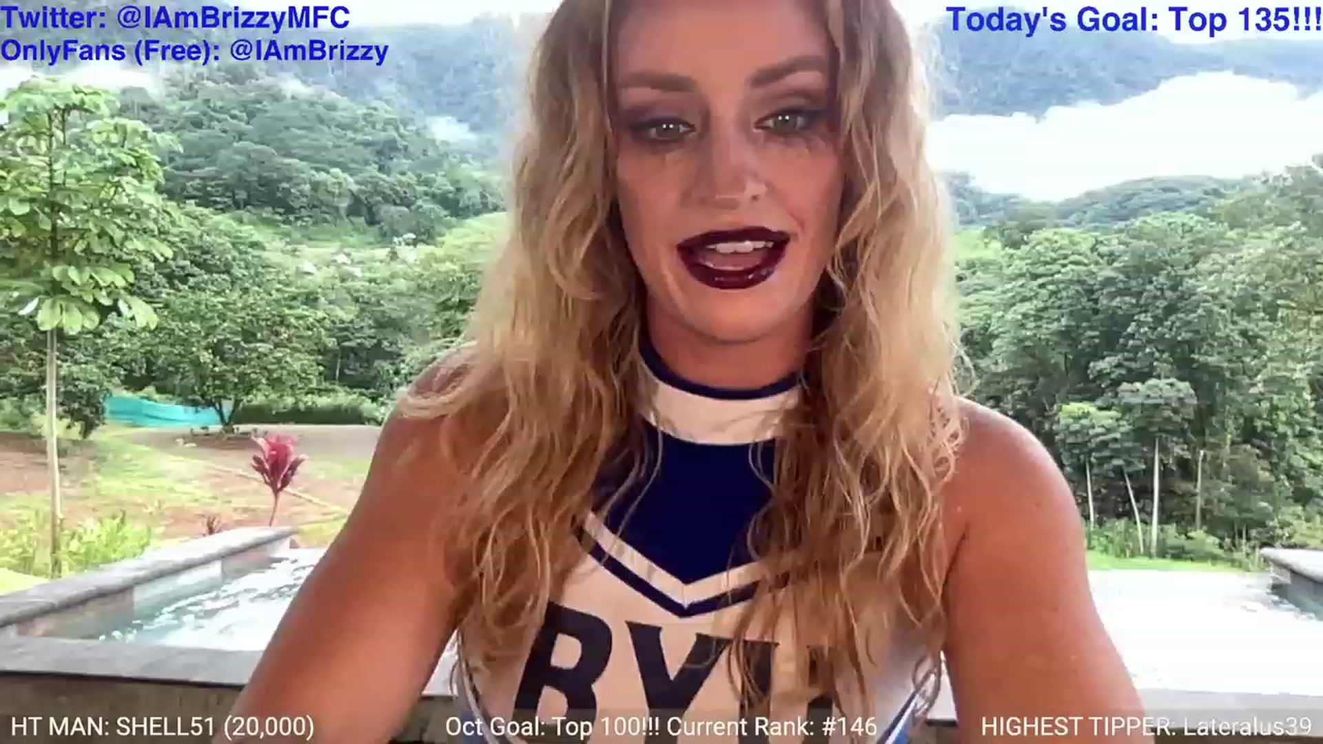 Gallery image thumbnail from Brizzy's myfreecams stream on, 10/29/2023, 23:07 image 6 of 20