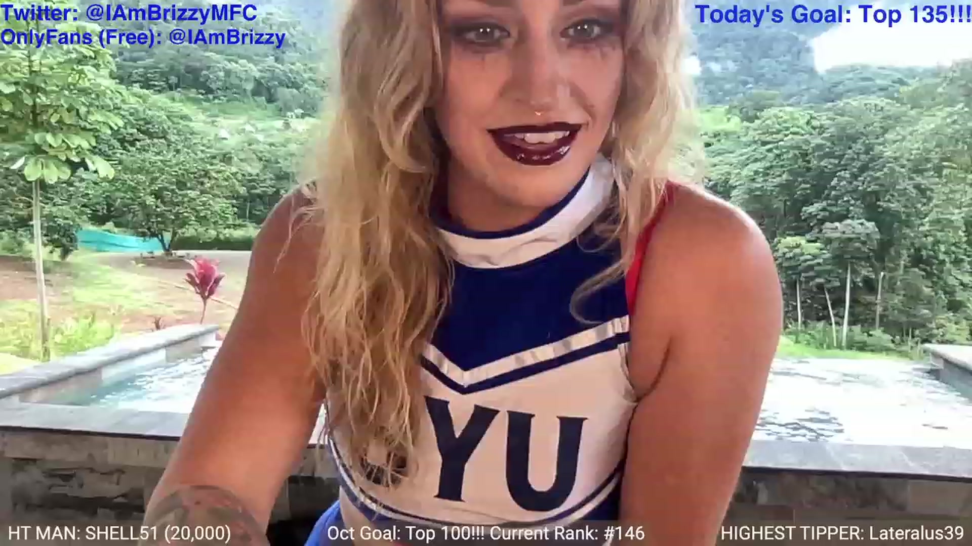 Gallery image thumbnail from Brizzy's myfreecams stream on, 10/29/2023, 23:07 image 5 of 20