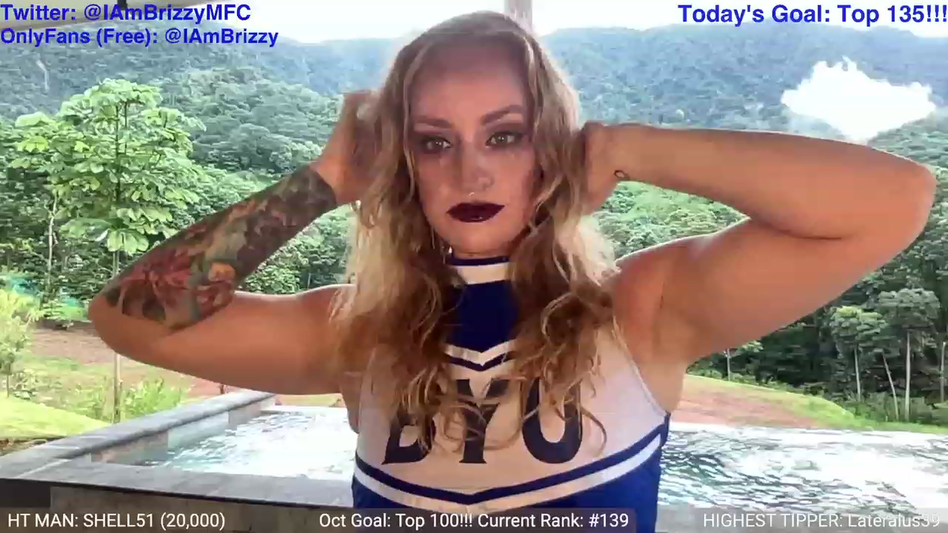 Gallery image thumbnail from Brizzy's myfreecams stream on, 10/29/2023, 23:07 image 13 of 20