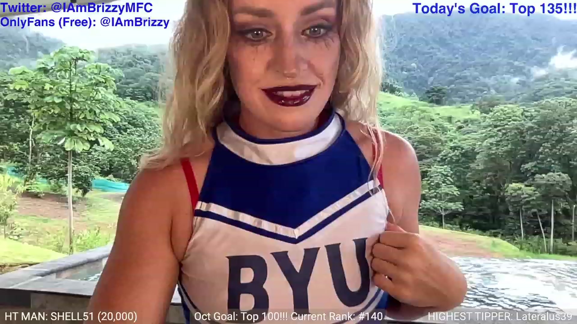 Gallery image thumbnail from Brizzy's myfreecams stream on, 10/29/2023, 23:07 image 10 of 20