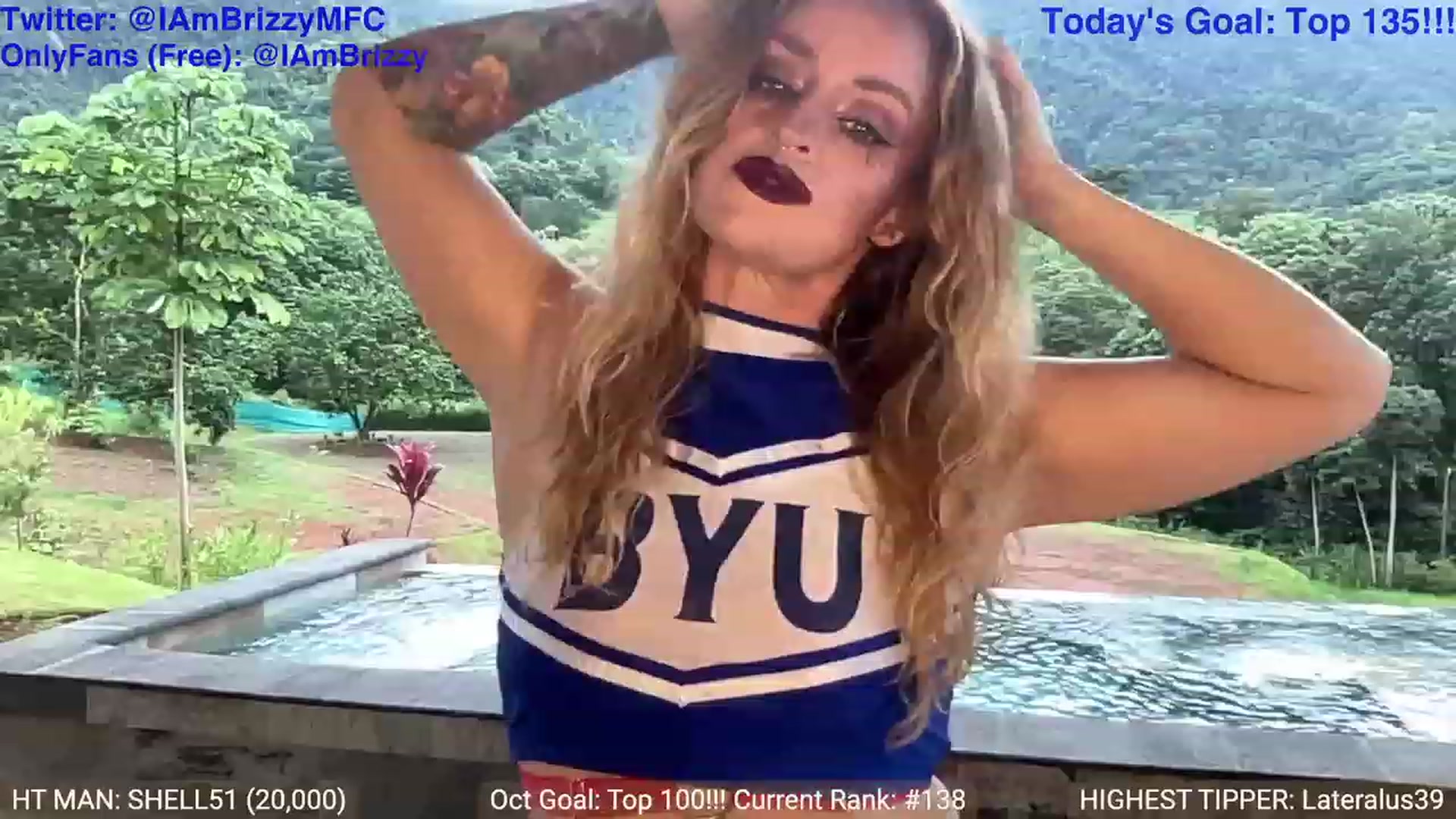 Gallery image thumbnail from Brizzy's myfreecams stream on, 10/29/2023, 23:07 image 16 of 20