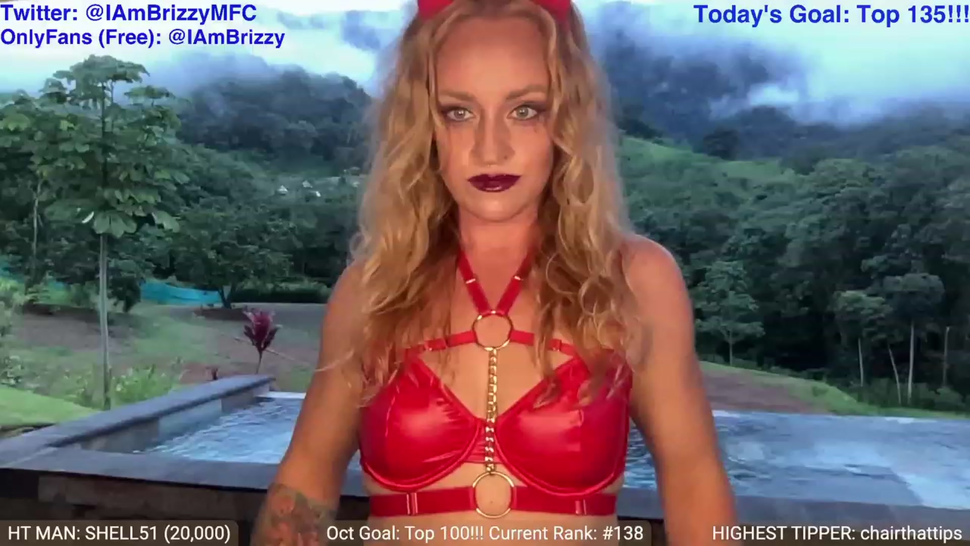 Gallery image thumbnail from Brizzy's myfreecams stream on, 10/29/2023, 23:20 image 5 of 20
