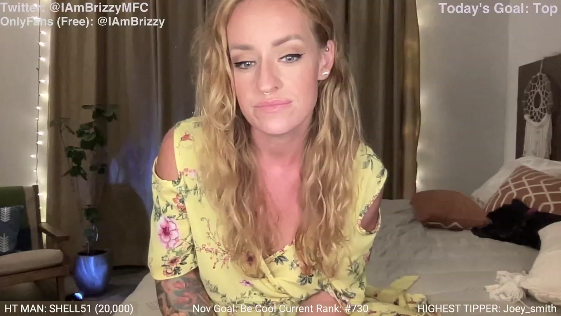 Gallery image thumbnail from Brizzy's myfreecams stream on, 11/03/2023, 04:42 image 9 of 20