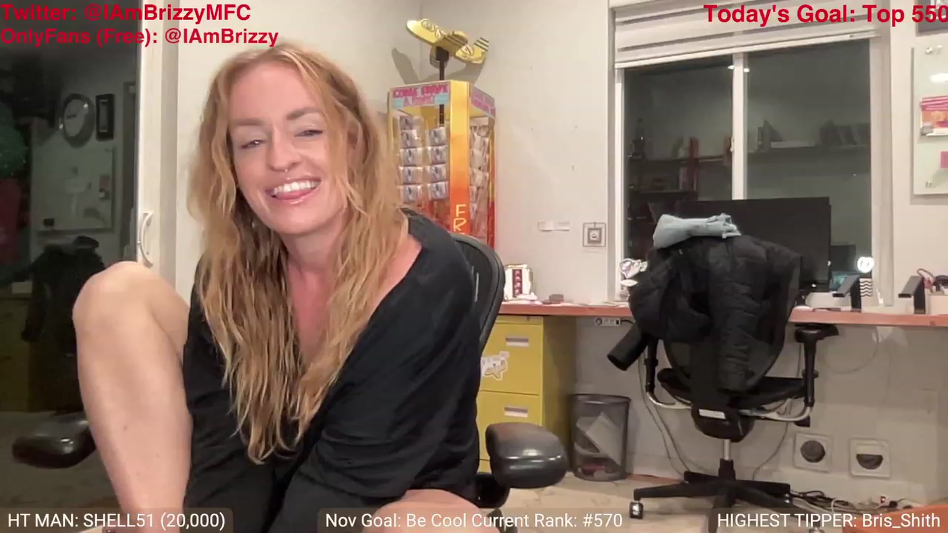 Gallery image thumbnail from Brizzy's myfreecams stream on, 11/10/2023, 05:25 image 7 of 20
