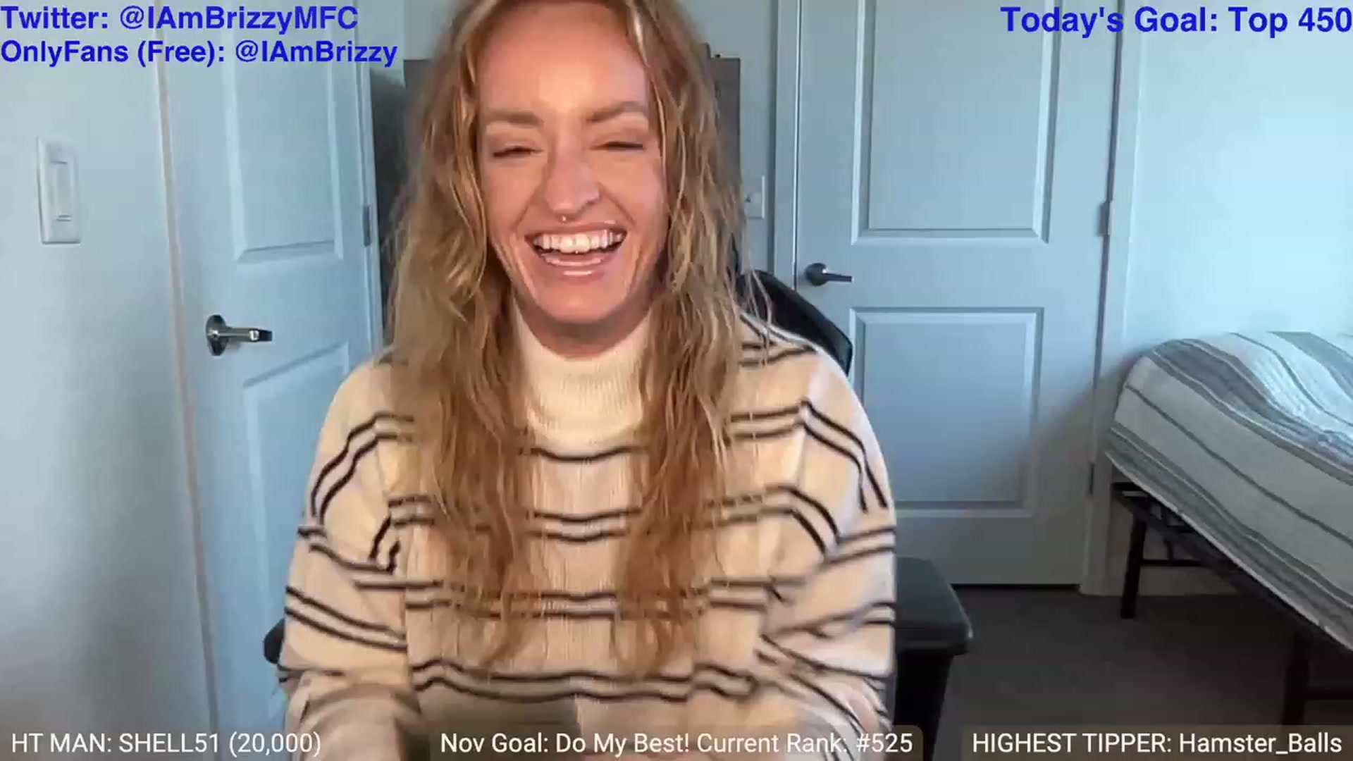 Gallery image thumbnail from Brizzy's myfreecams stream on, 11/22/2023, 24:02 image 1 of 20