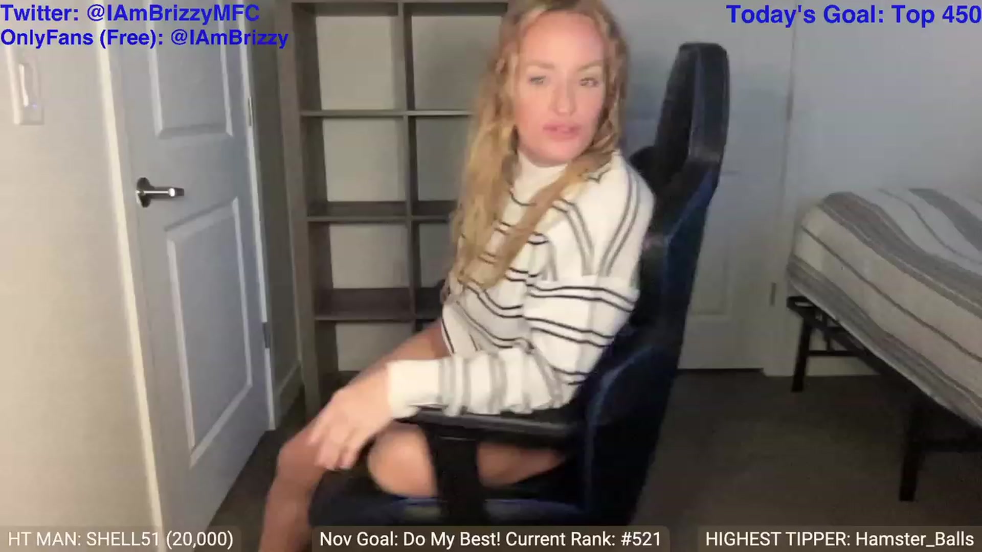 Gallery image thumbnail from Brizzy's myfreecams stream on, 11/22/2023, 01:03 image 1 of 20