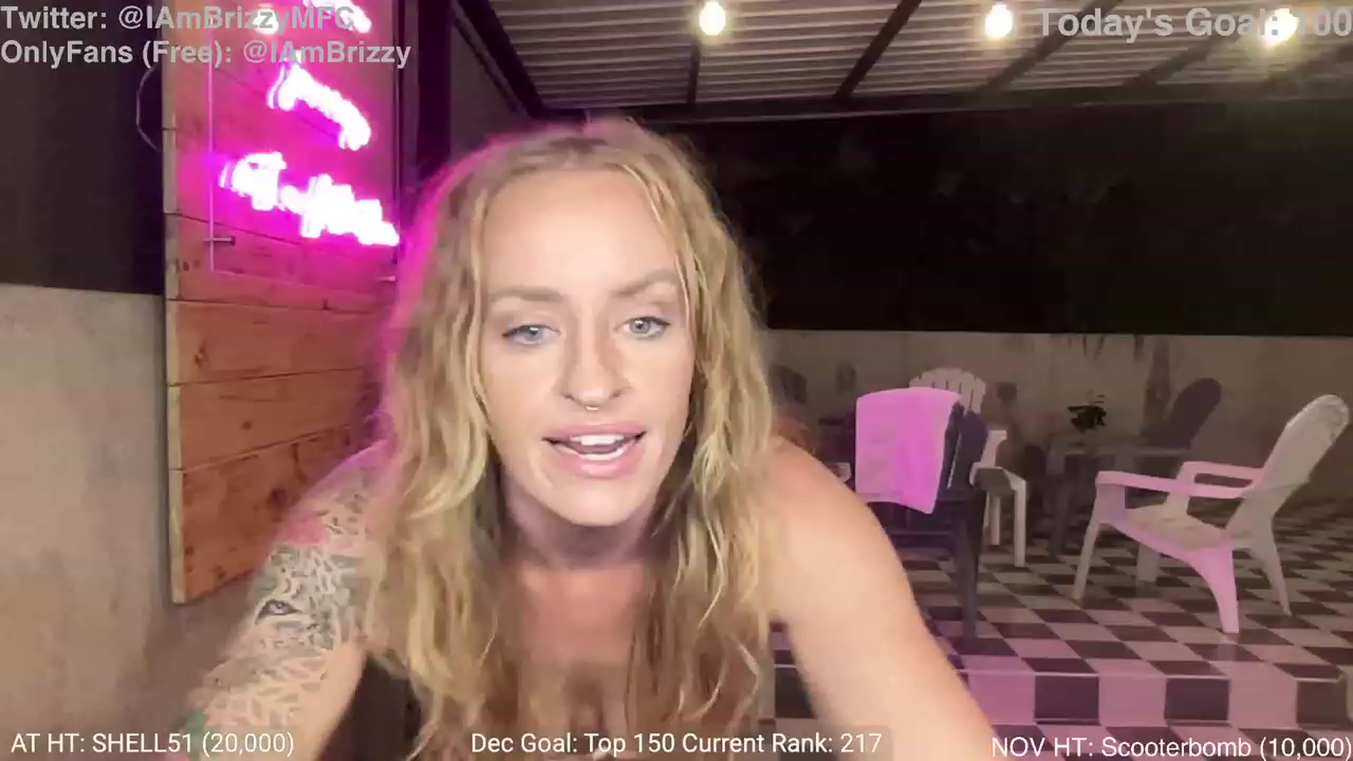 Gallery image thumbnail from Brizzy's myfreecams stream on, 12/01/2023, 23:40 image 19 of 20