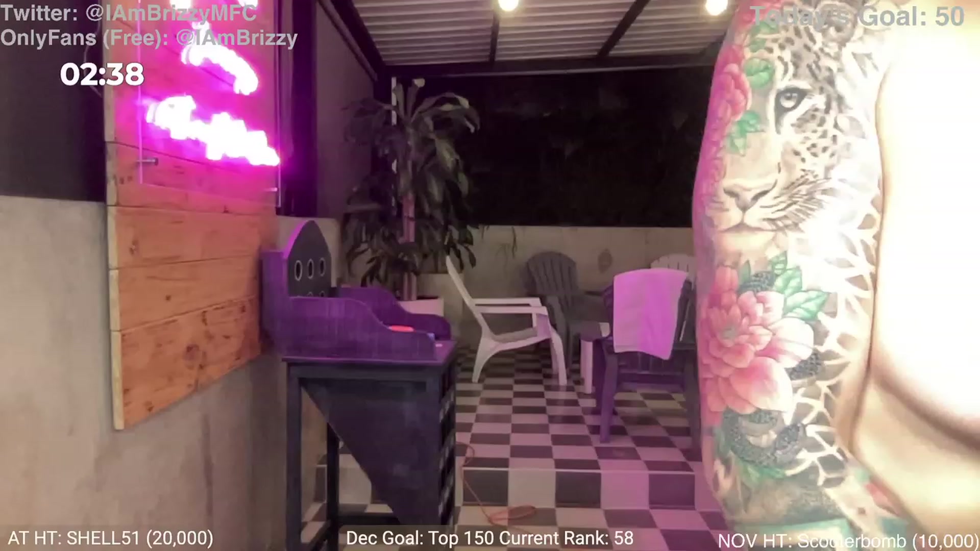 Gallery image thumbnail from Brizzy's myfreecams stream on, 12/02/2023, 24:40 image 8 of 20