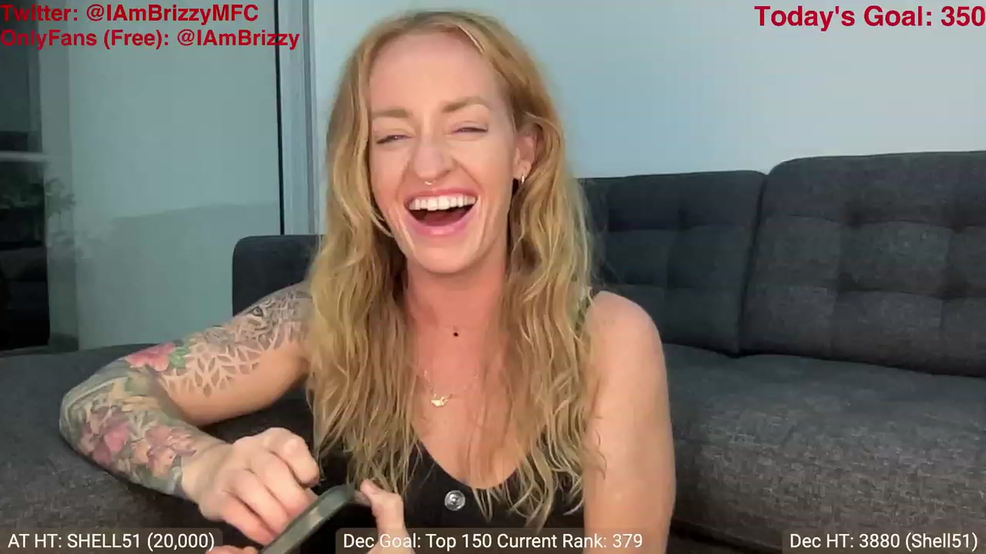 Gallery image thumbnail from Brizzy's myfreecams stream on, 12/11/2023, 24:02 image 9 of 20