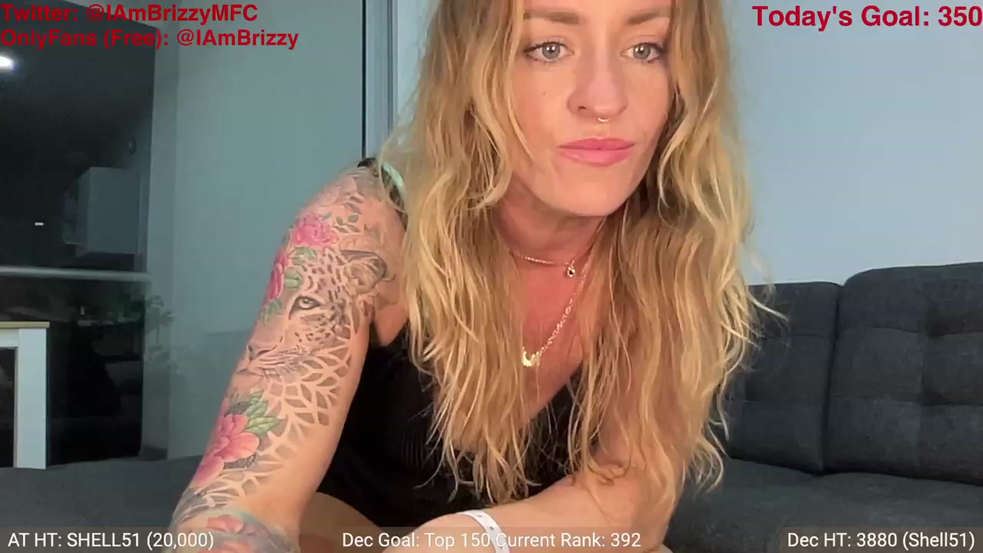 Gallery image thumbnail from Brizzy's myfreecams stream on, 12/11/2023, 24:02 image 8 of 20