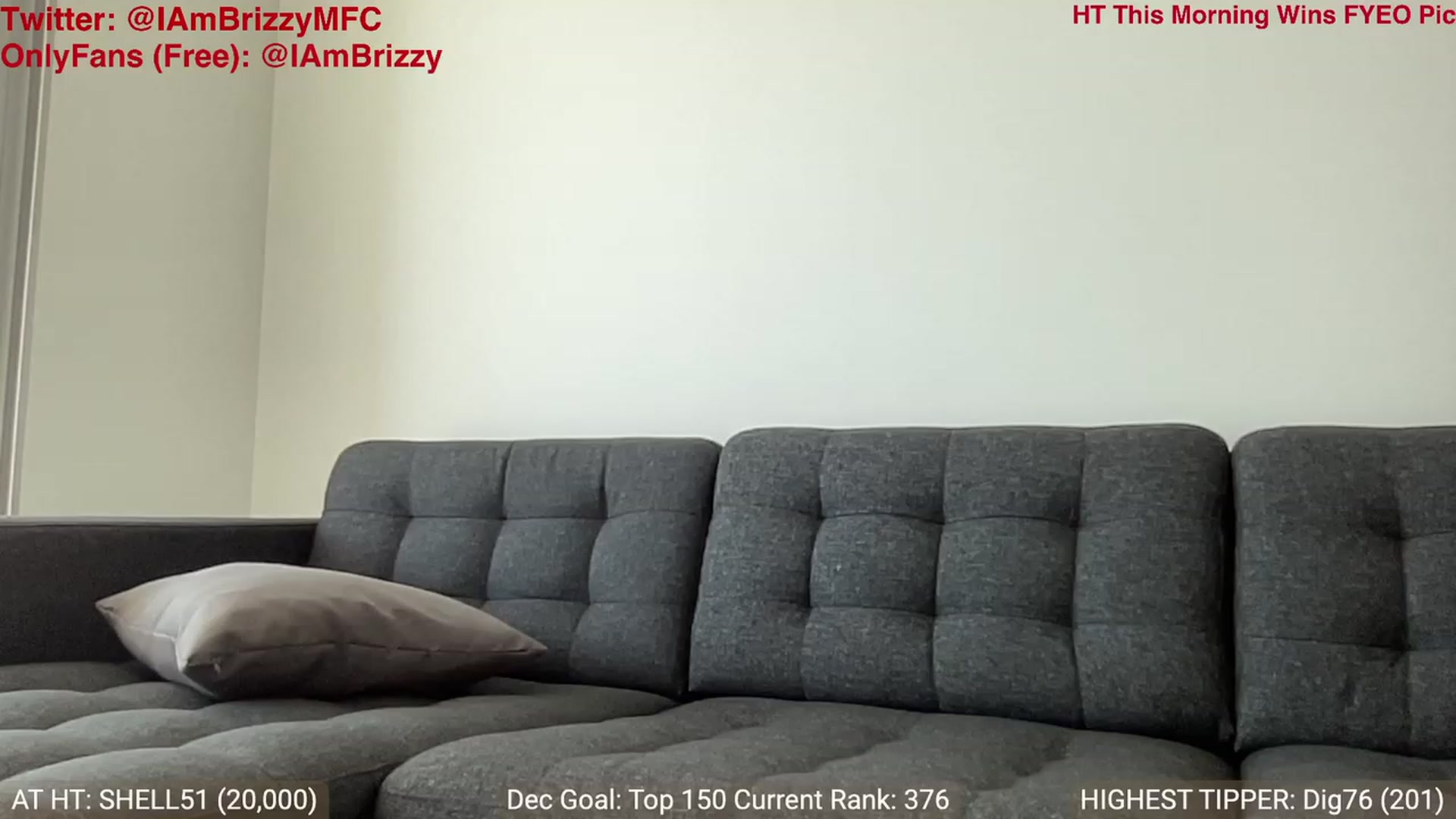Gallery image thumbnail from Brizzy's myfreecams stream on, 12/11/2023, 14:38 image 3 of 20