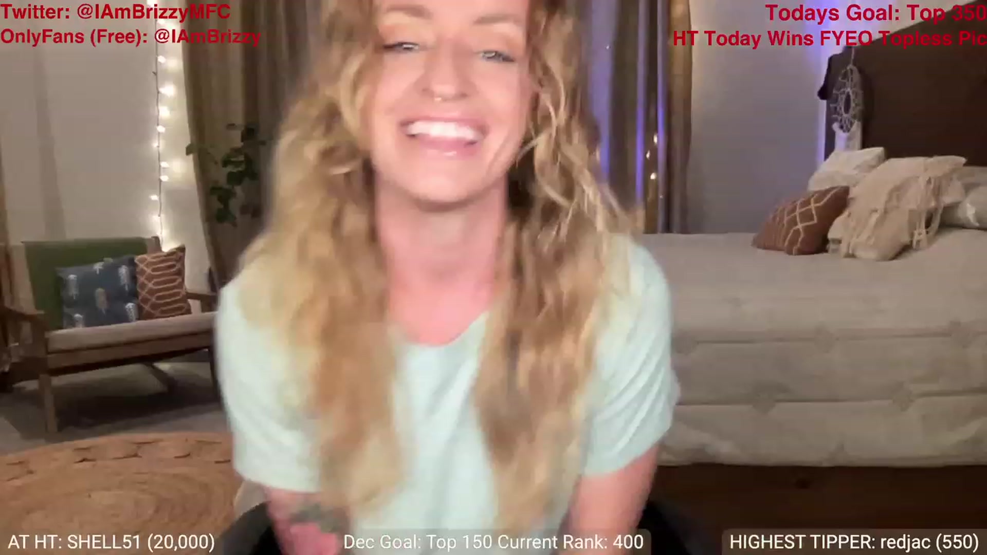 Gallery image thumbnail from Brizzy's myfreecams stream on, 12/16/2023, 24:00 image 5 of 20