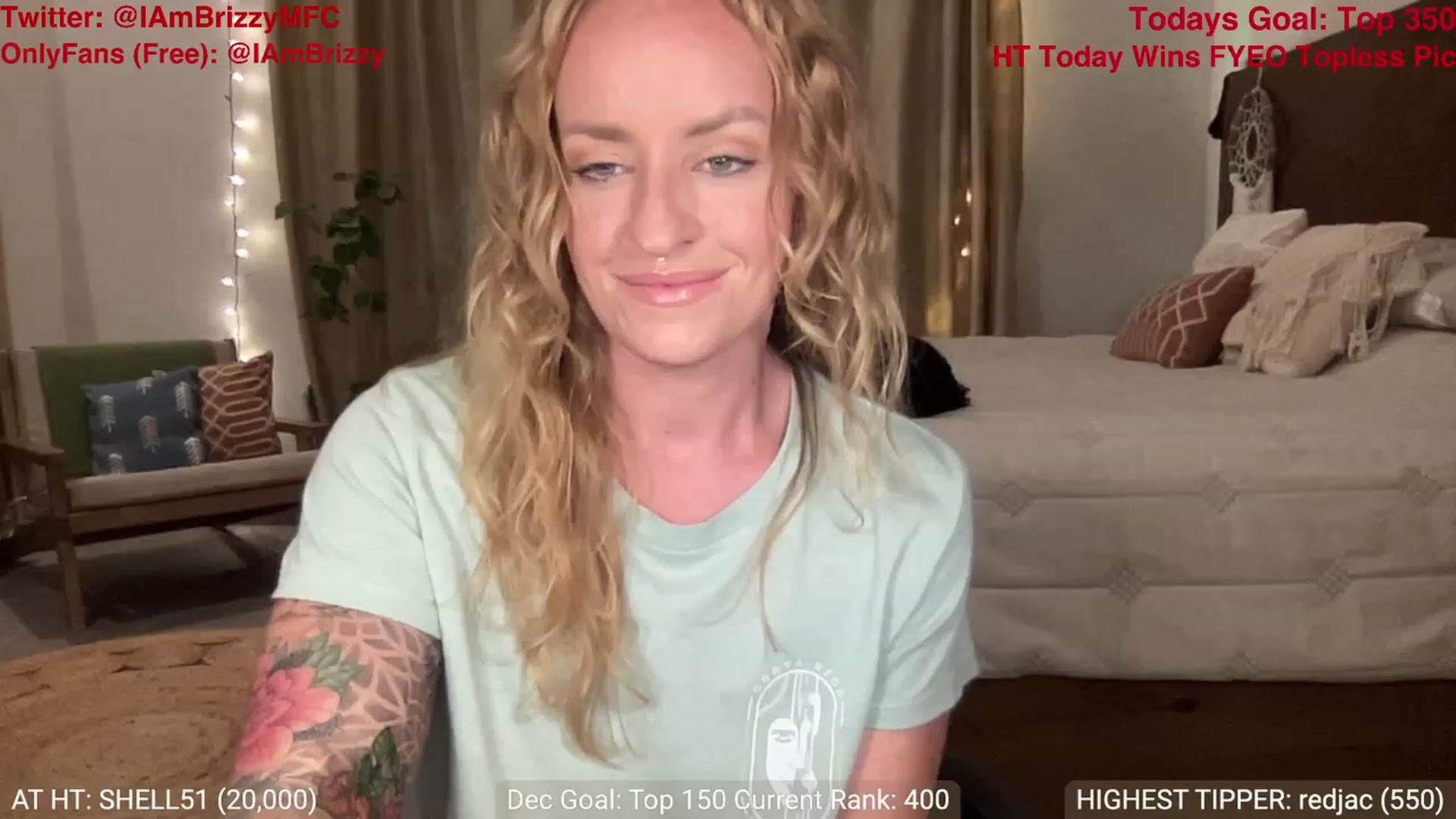 Gallery image thumbnail from Brizzy's myfreecams stream on, 12/16/2023, 24:00 image 3 of 20