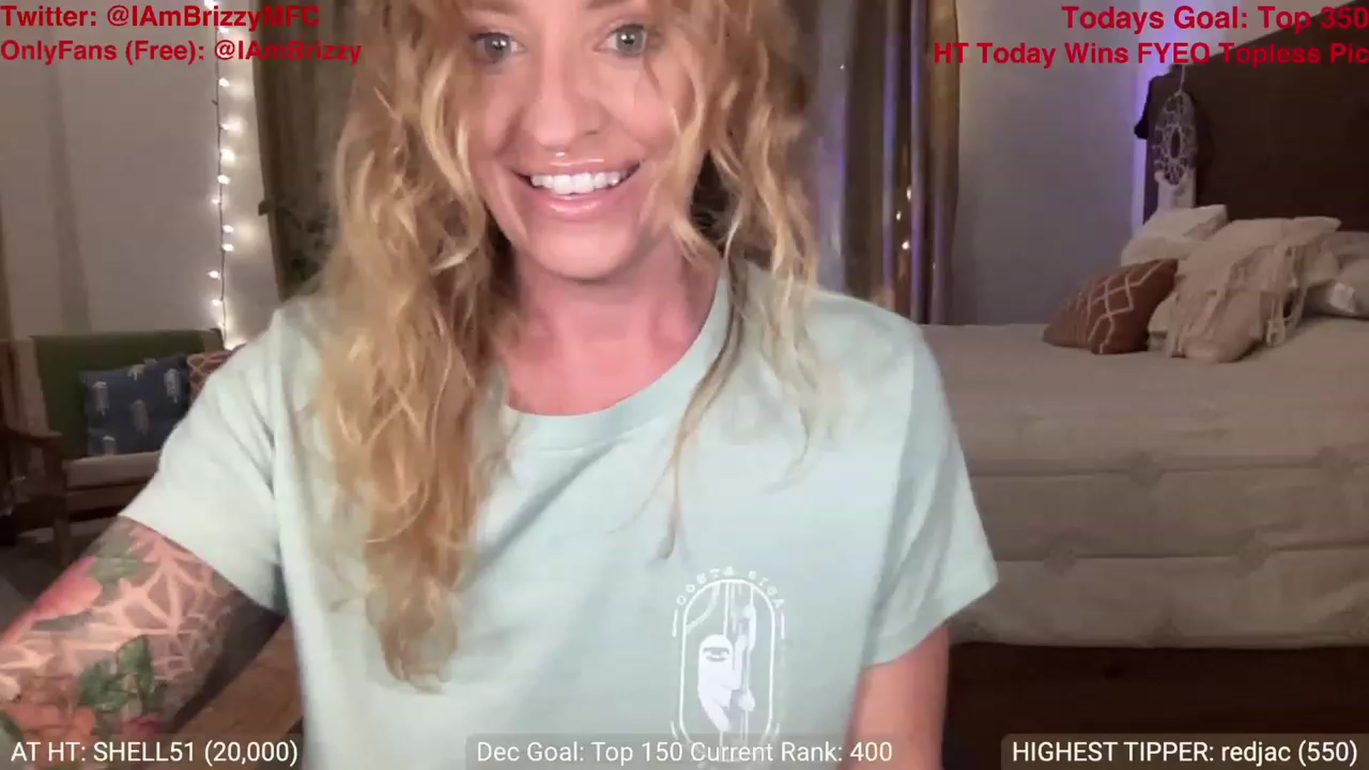 Gallery image thumbnail from Brizzy's myfreecams stream on, 12/16/2023, 24:00 image 1 of 20
