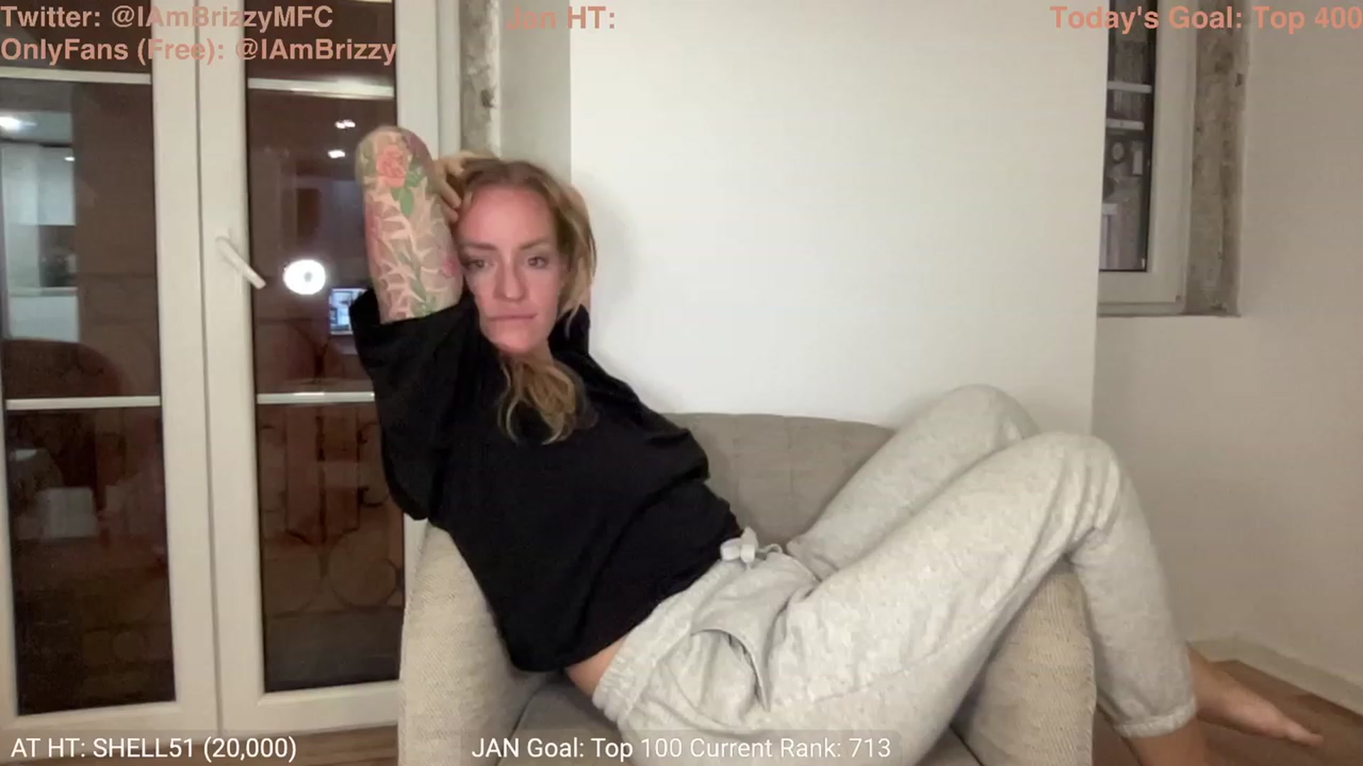 Gallery image thumbnail from Brizzy's myfreecams stream on, 01/02/2024, 18:44 image 12 of 20