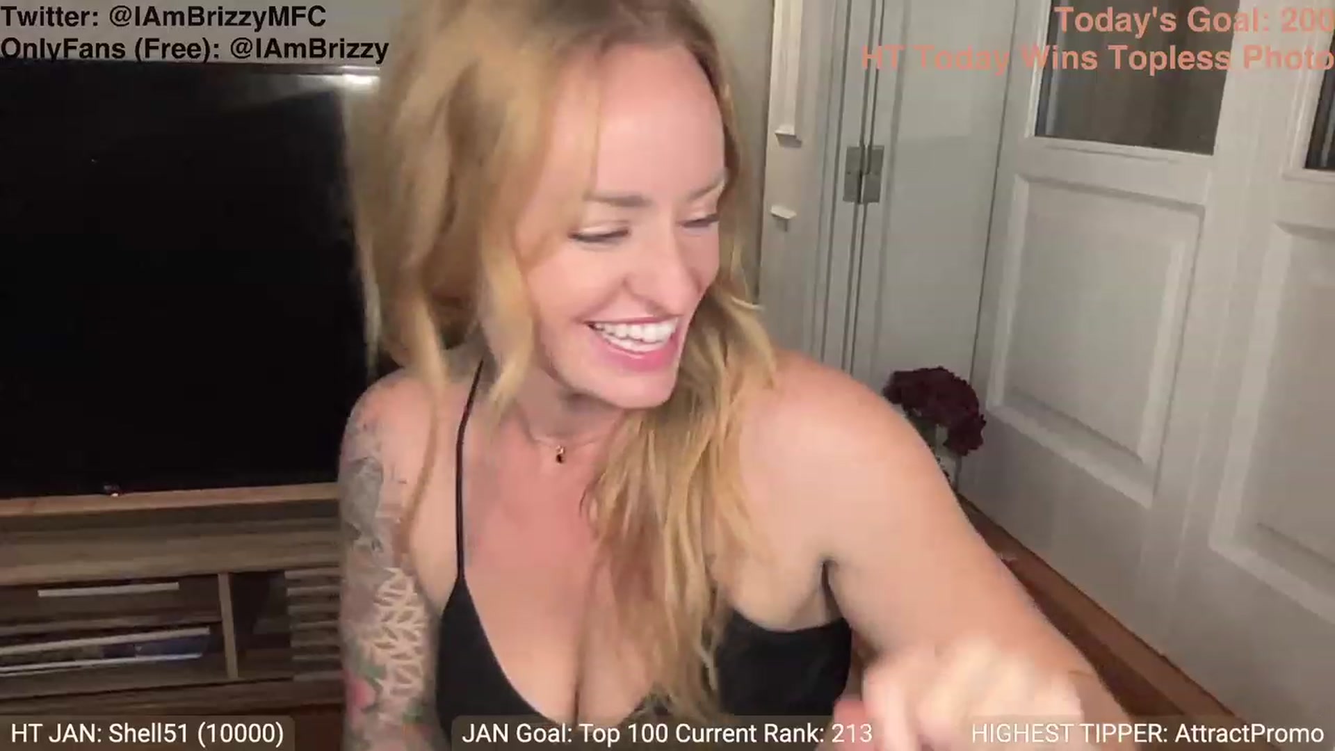 Gallery image thumbnail from Brizzy's myfreecams stream on, 01/06/2024, 19:08 image 18 of 20