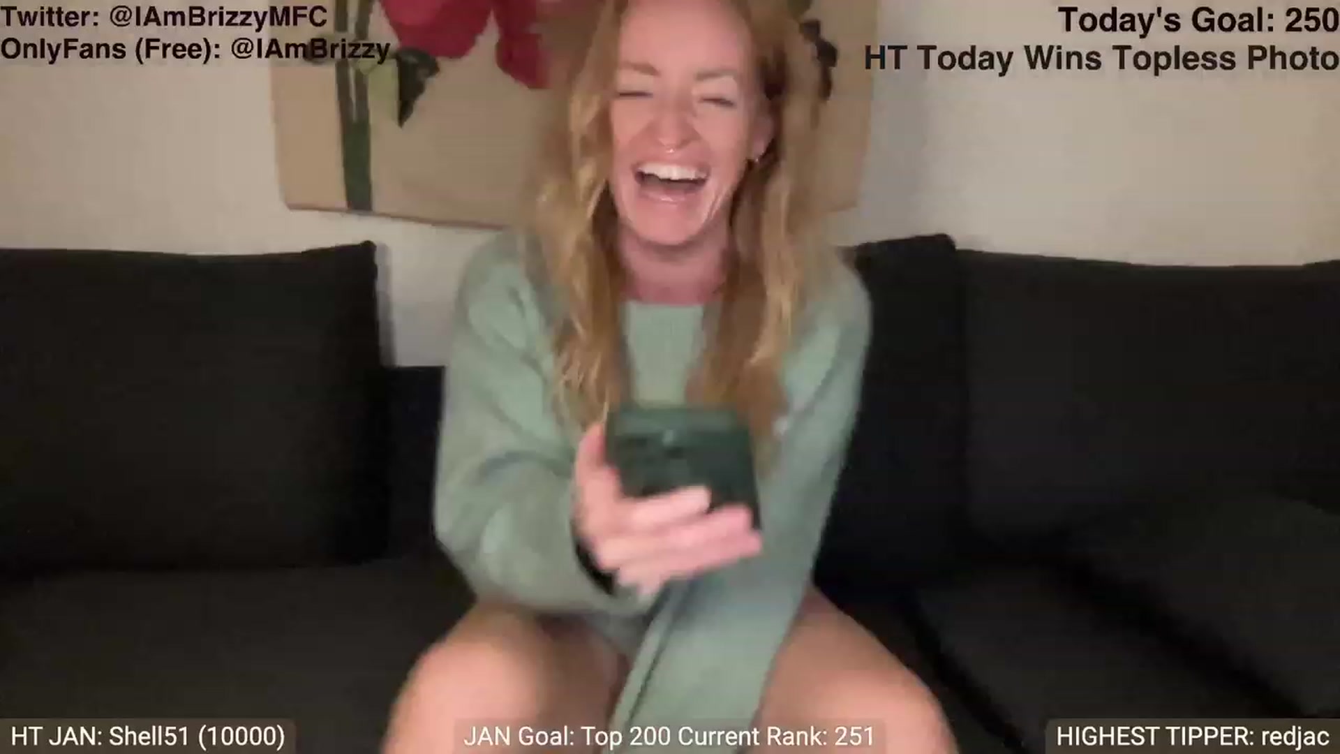 Gallery image thumbnail from Brizzy's myfreecams stream on, 01/09/2024, 20:42 image 9 of 20