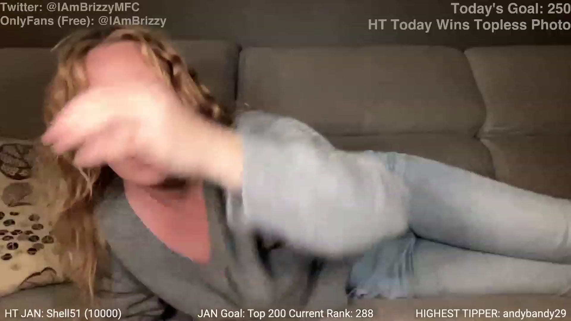 Gallery image thumbnail from Brizzy's myfreecams stream on, 01/11/2024, 19:09 image 11 of 20