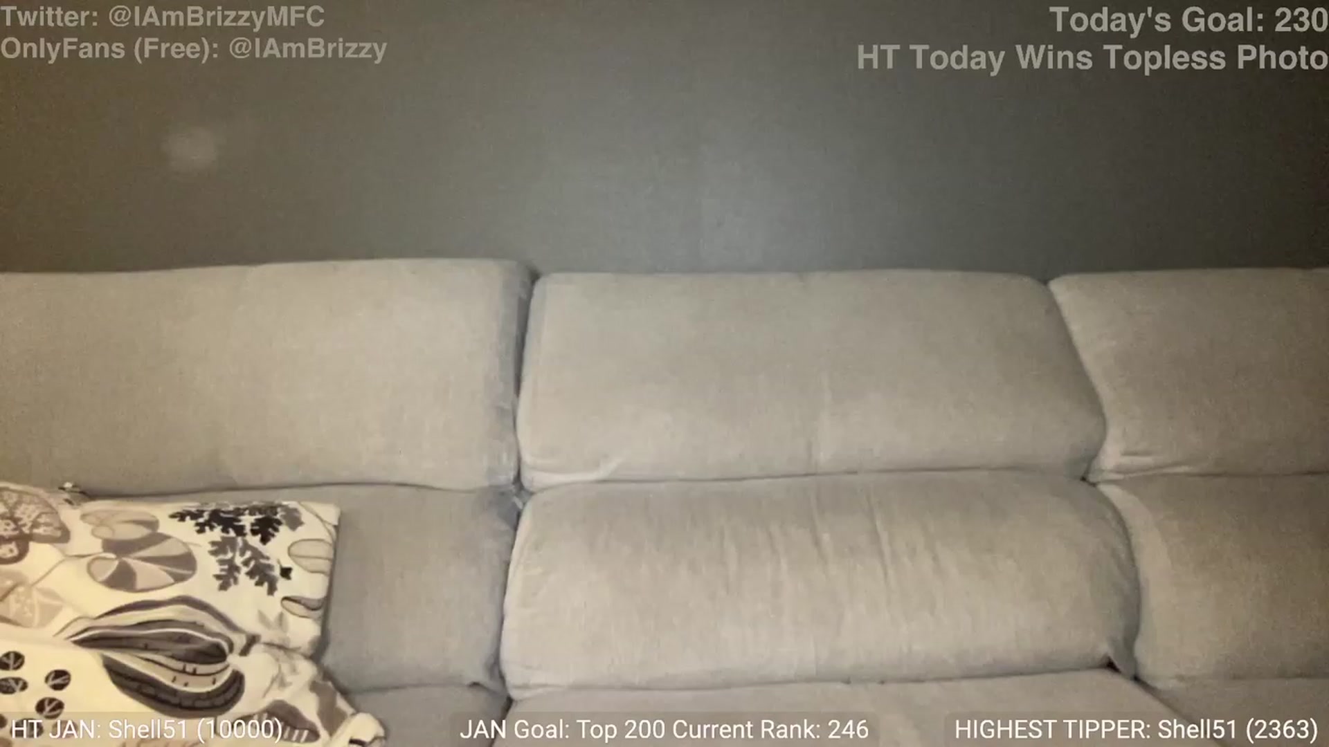 Gallery image thumbnail from Brizzy's myfreecams stream on, 01/11/2024, 20:58 image 5 of 20