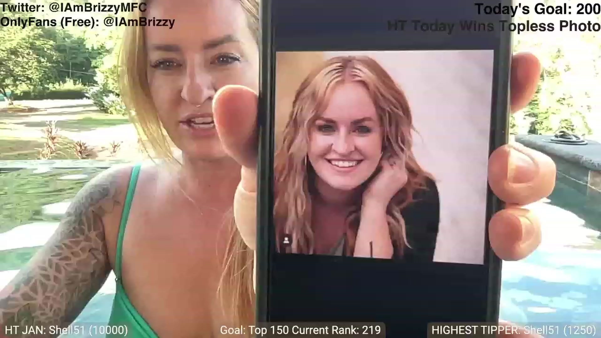 Gallery image thumbnail from Brizzy's myfreecams stream on, 01/16/2024, 22:36 image 2 of 20