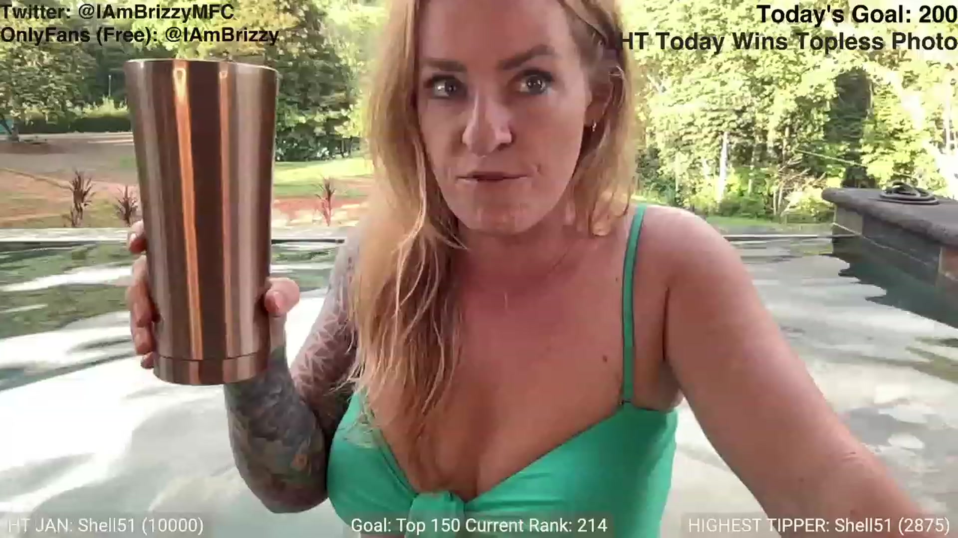 Gallery image thumbnail from Brizzy's myfreecams stream on, 01/16/2024, 22:36 image 20 of 20