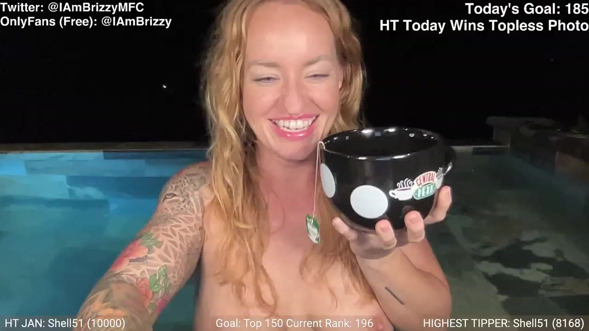 Gallery image thumbnail from Brizzy's myfreecams stream on, 01/17/2024, 01:28 image 6 of 20