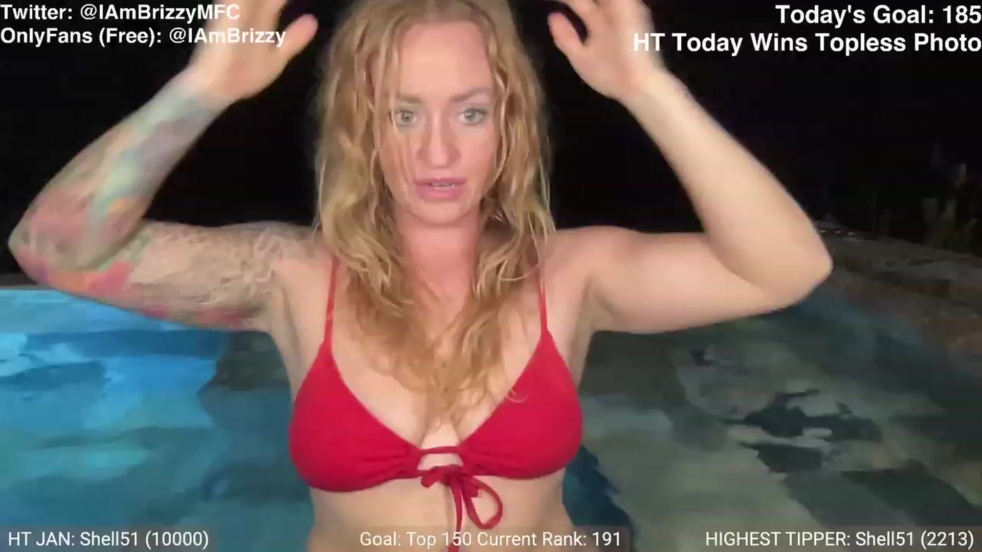 Gallery image thumbnail from Brizzy's myfreecams stream on, 01/18/2024, 02:11 image 1 of 20