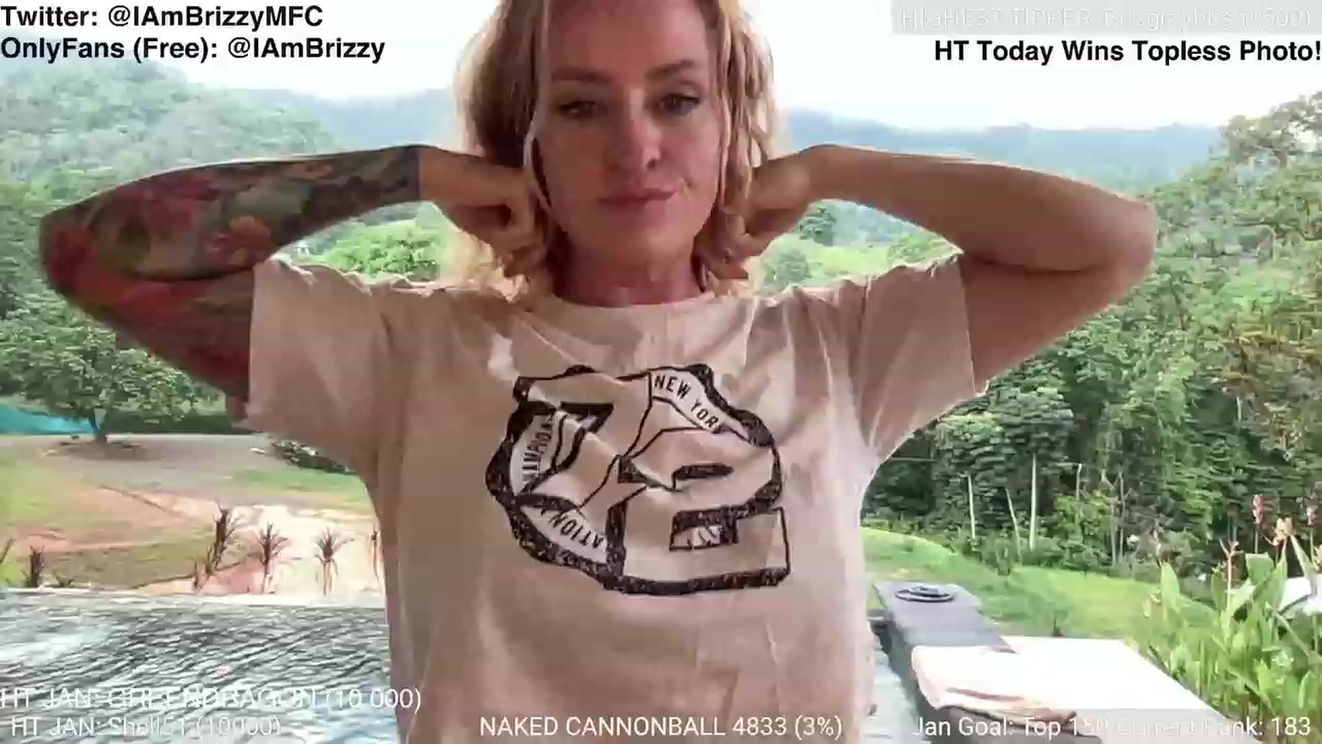 Gallery image thumbnail from Brizzy's myfreecams stream on, 01/26/2024, 23:30 image 5 of 20