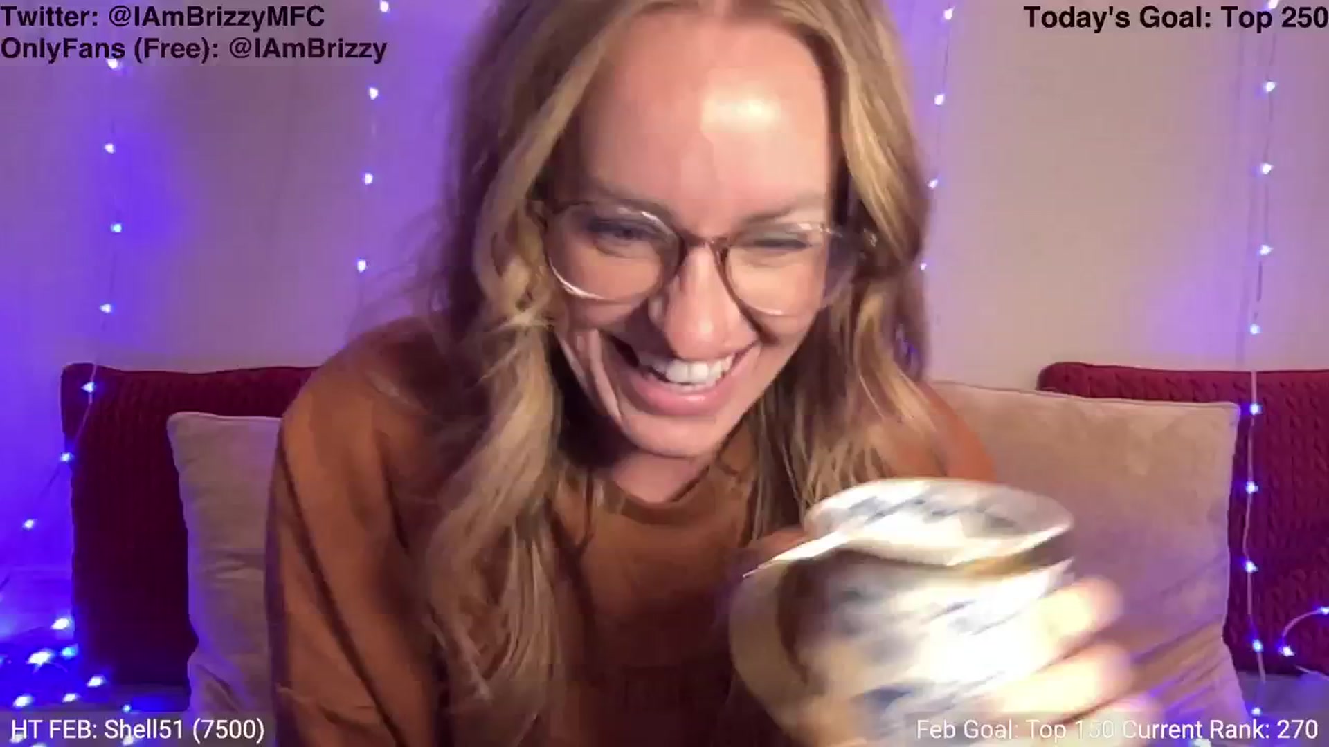 Gallery image thumbnail from Brizzy's myfreecams stream on, 02/12/2024, 17:30 image 11 of 20