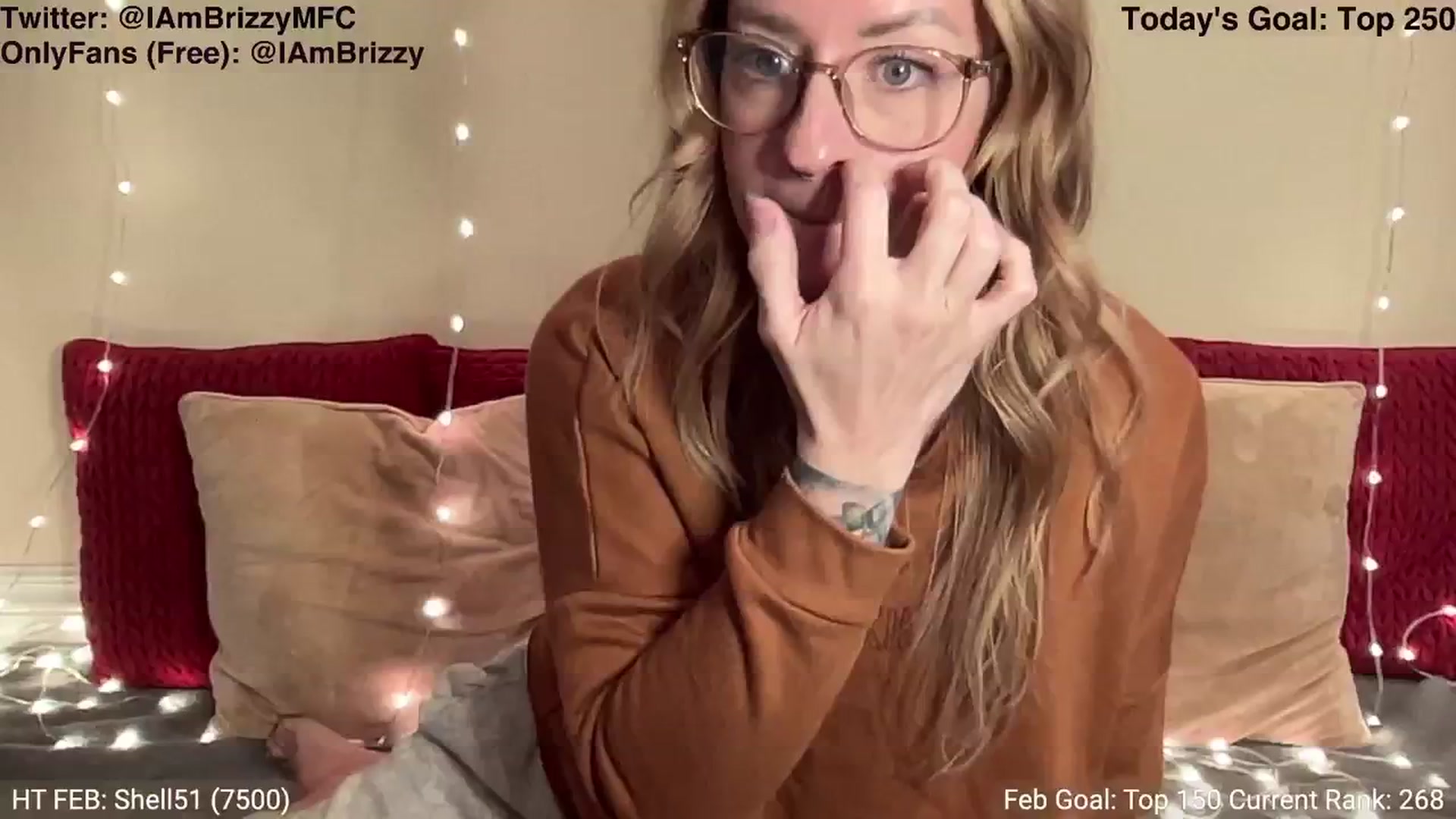 Gallery image thumbnail from Brizzy's myfreecams stream on, 02/12/2024, 17:30 image 19 of 20