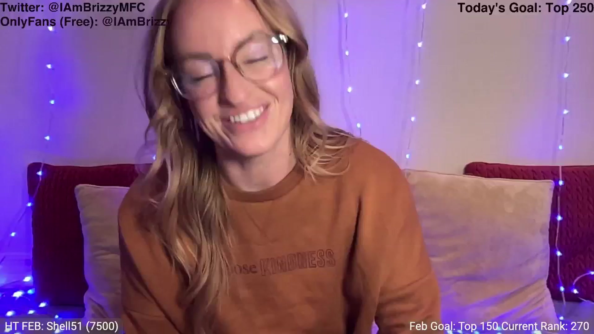 Gallery image thumbnail from Brizzy's myfreecams stream on, 02/12/2024, 17:30 image 12 of 20