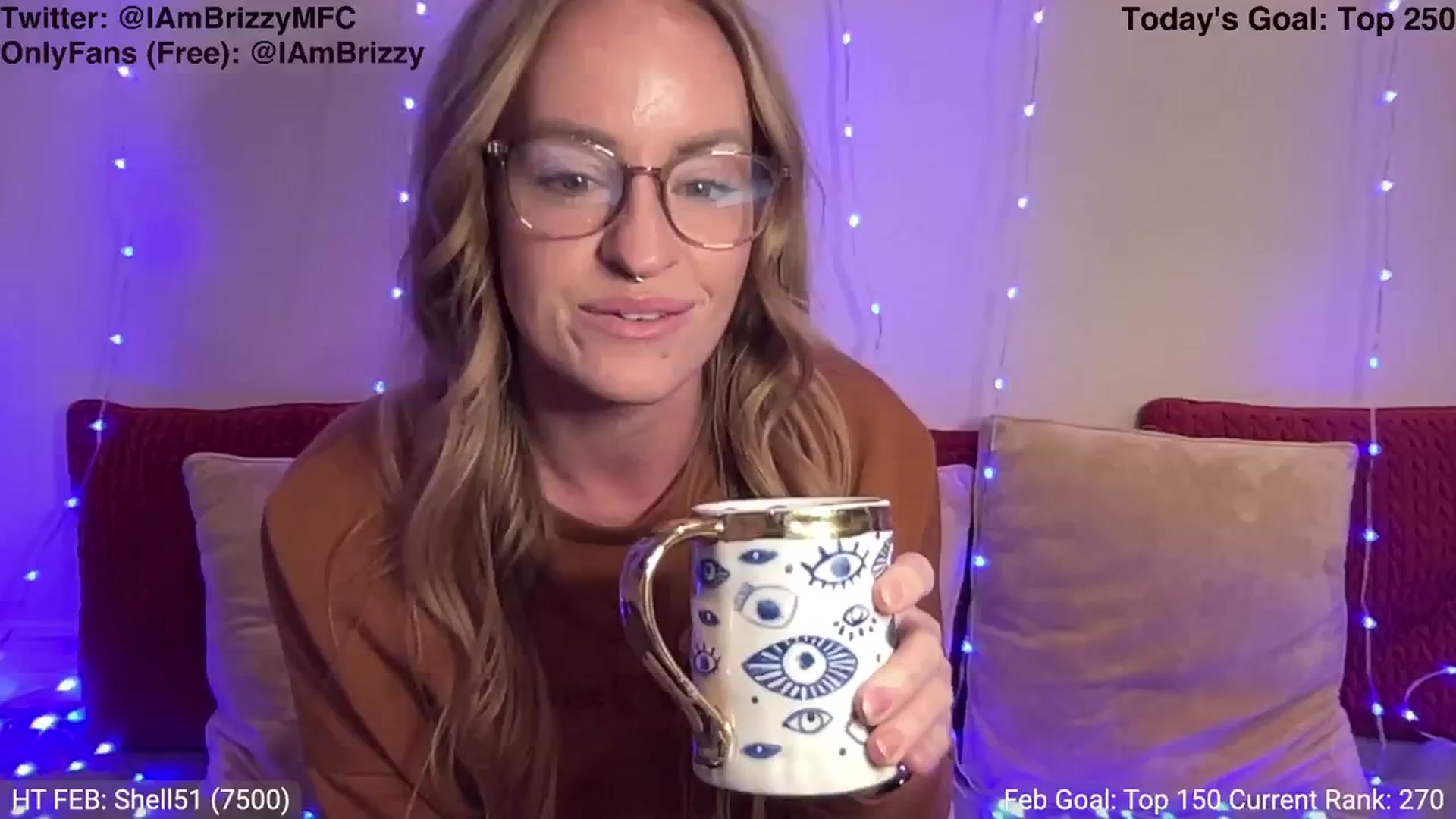 Gallery image thumbnail from Brizzy's myfreecams stream on, 02/12/2024, 17:30 image 9 of 20