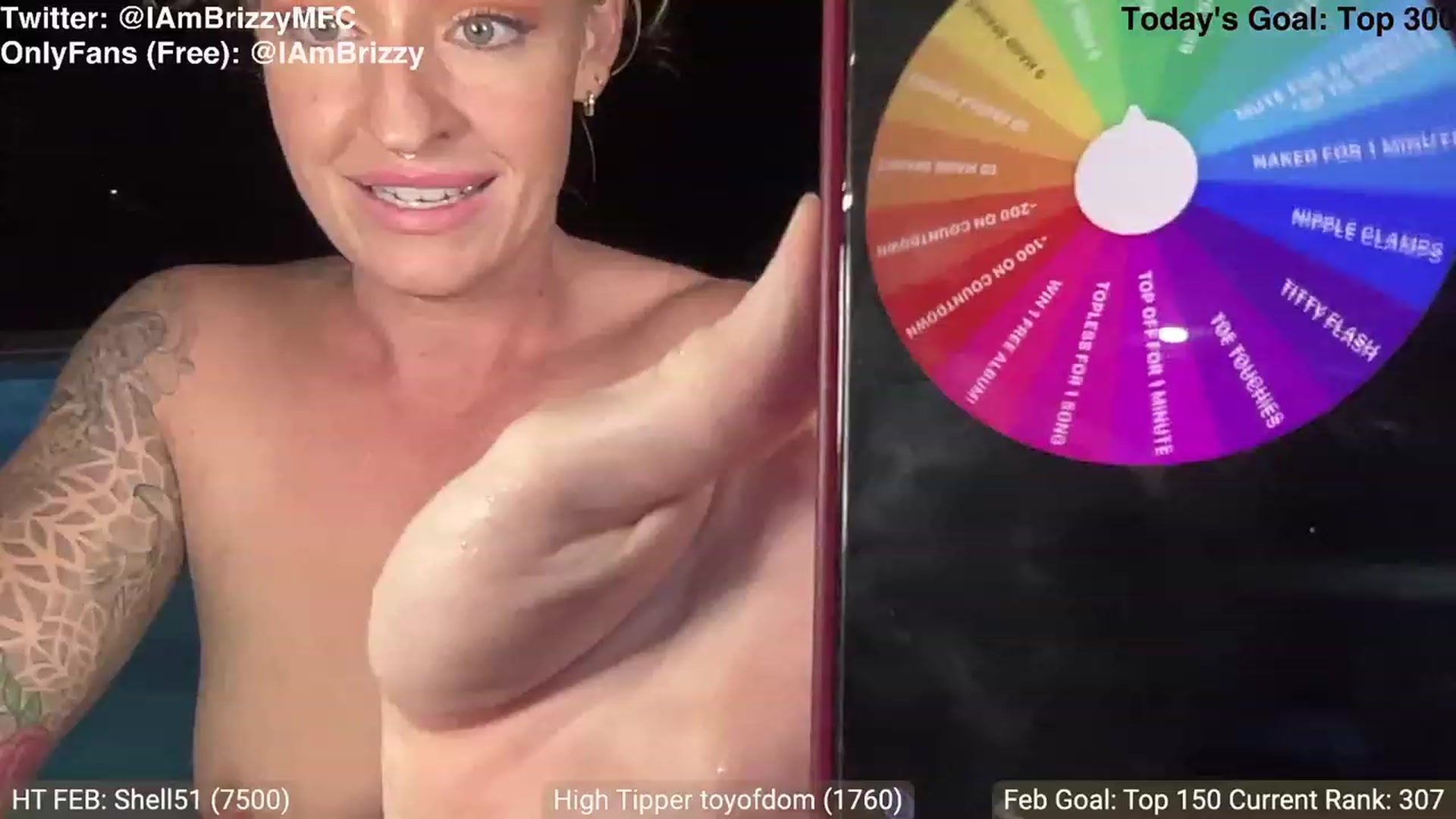 Gallery image thumbnail from Brizzy's myfreecams stream on, 02/17/2024, 01:33 image 14 of 20