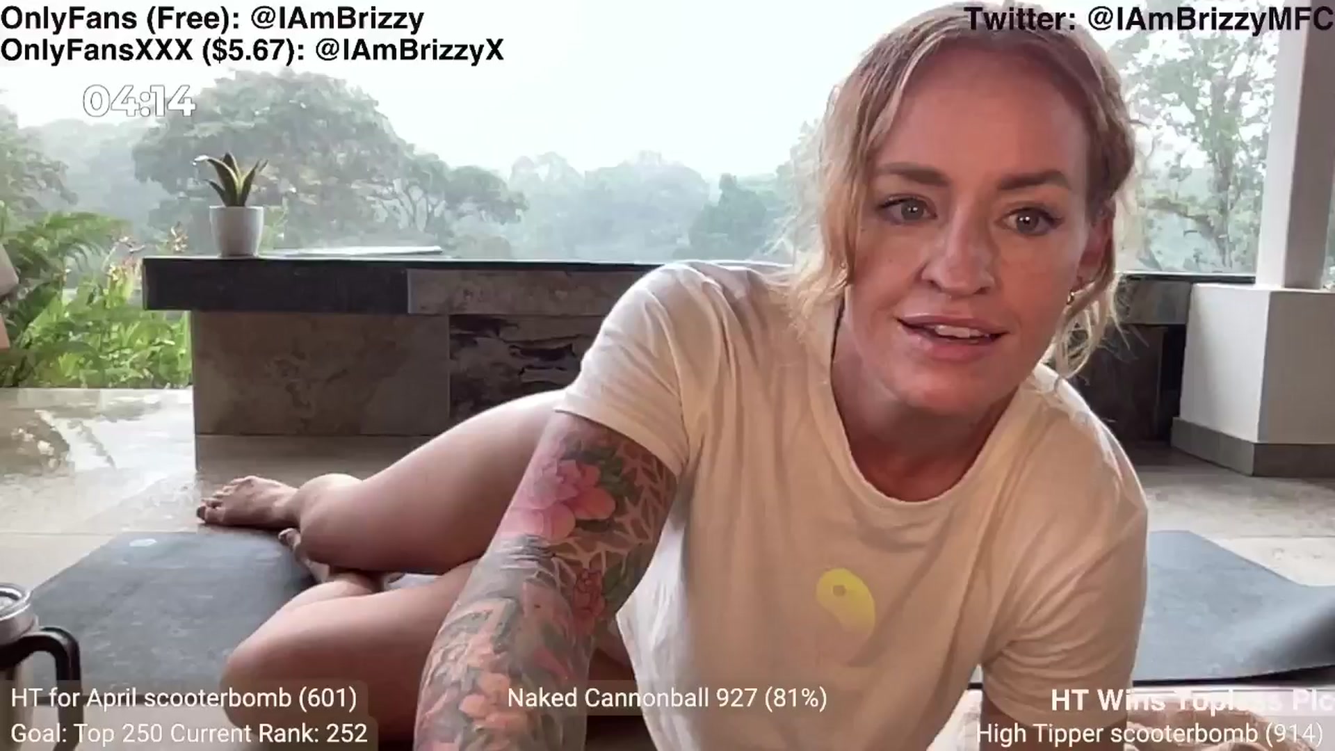 Gallery image thumbnail from Brizzy's myfreecams stream on, 04/07/2024, 20:32 image 19 of 20