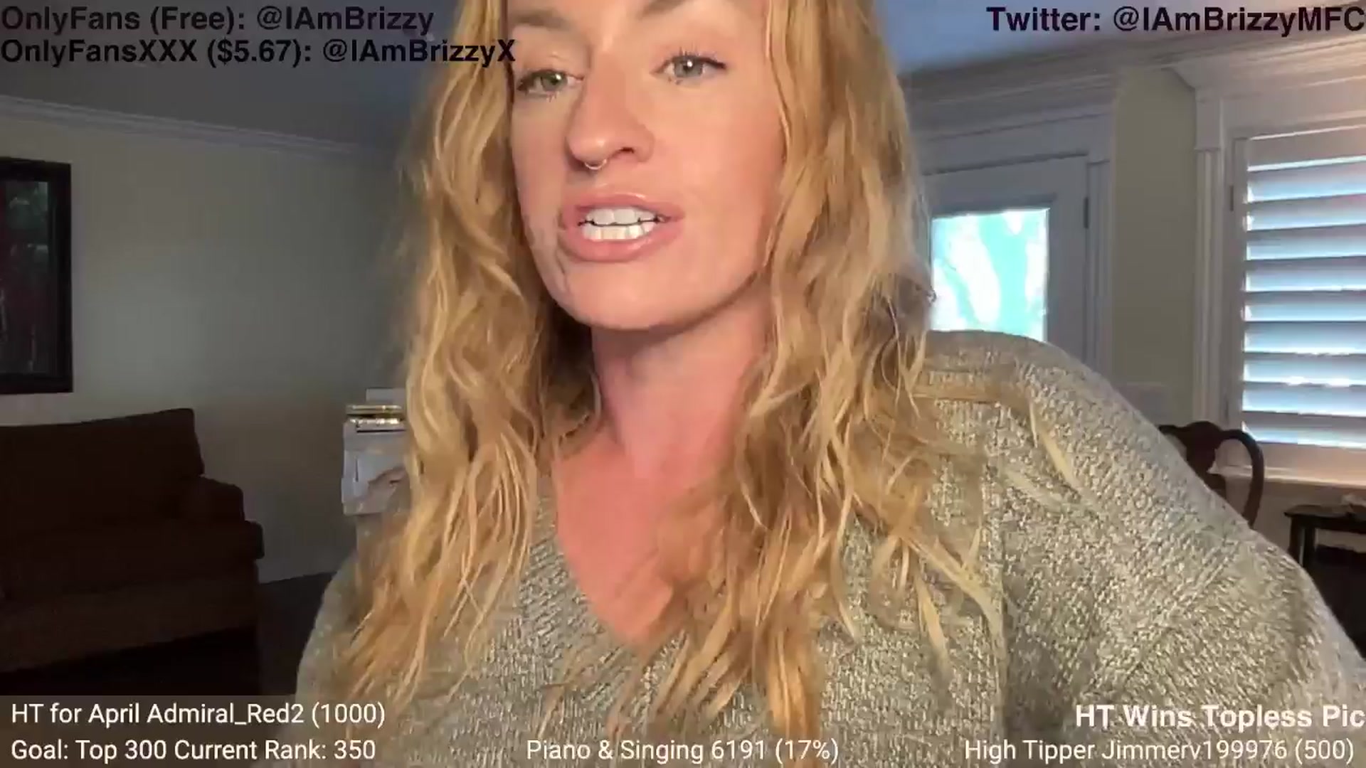 Gallery image thumbnail from Brizzy's myfreecams stream on, 04/12/2024, 02:03 image 12 of 20