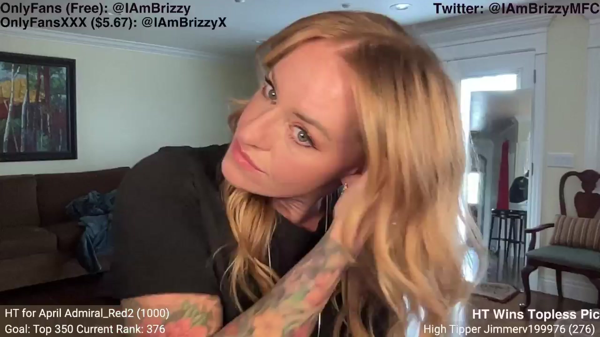 Gallery image thumbnail from Brizzy's myfreecams stream on, 04/12/2024, 21:51 image 11 of 20