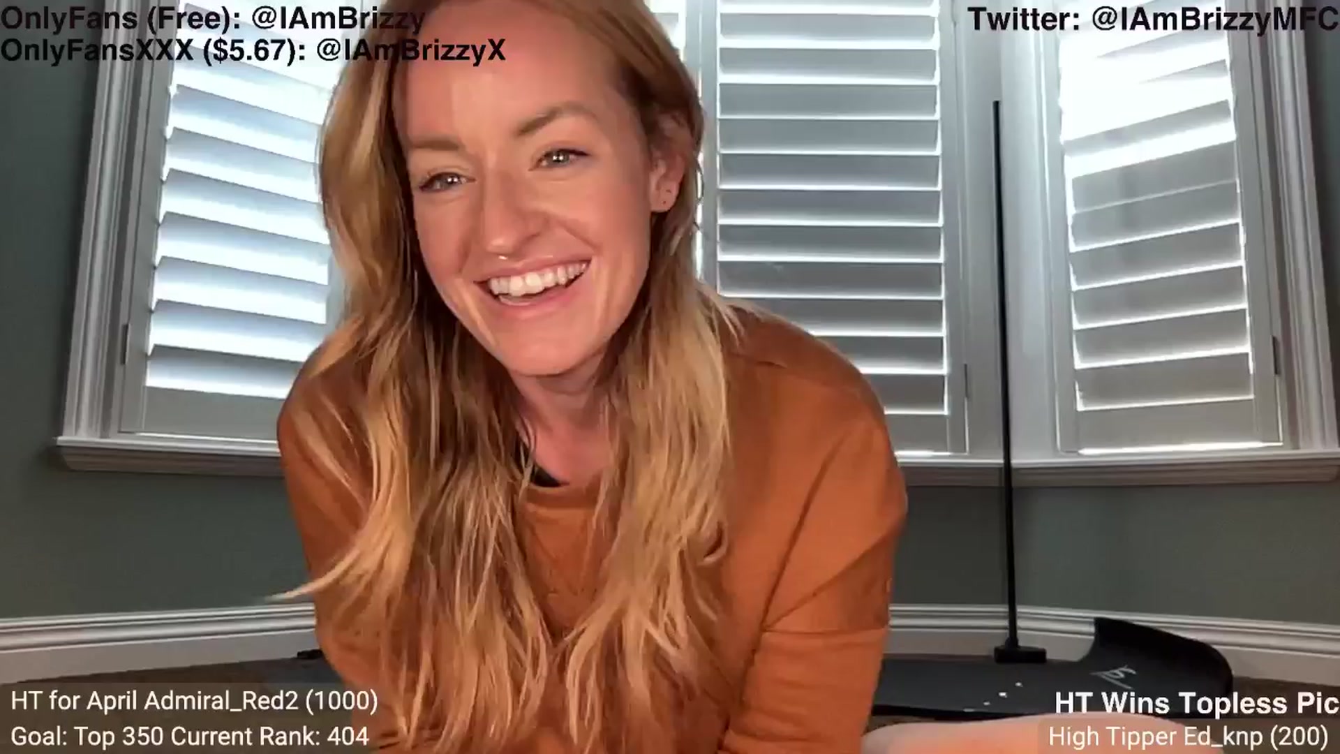 Gallery image thumbnail from Brizzy's myfreecams stream on, 04/13/2024, 17:17 image 9 of 20
