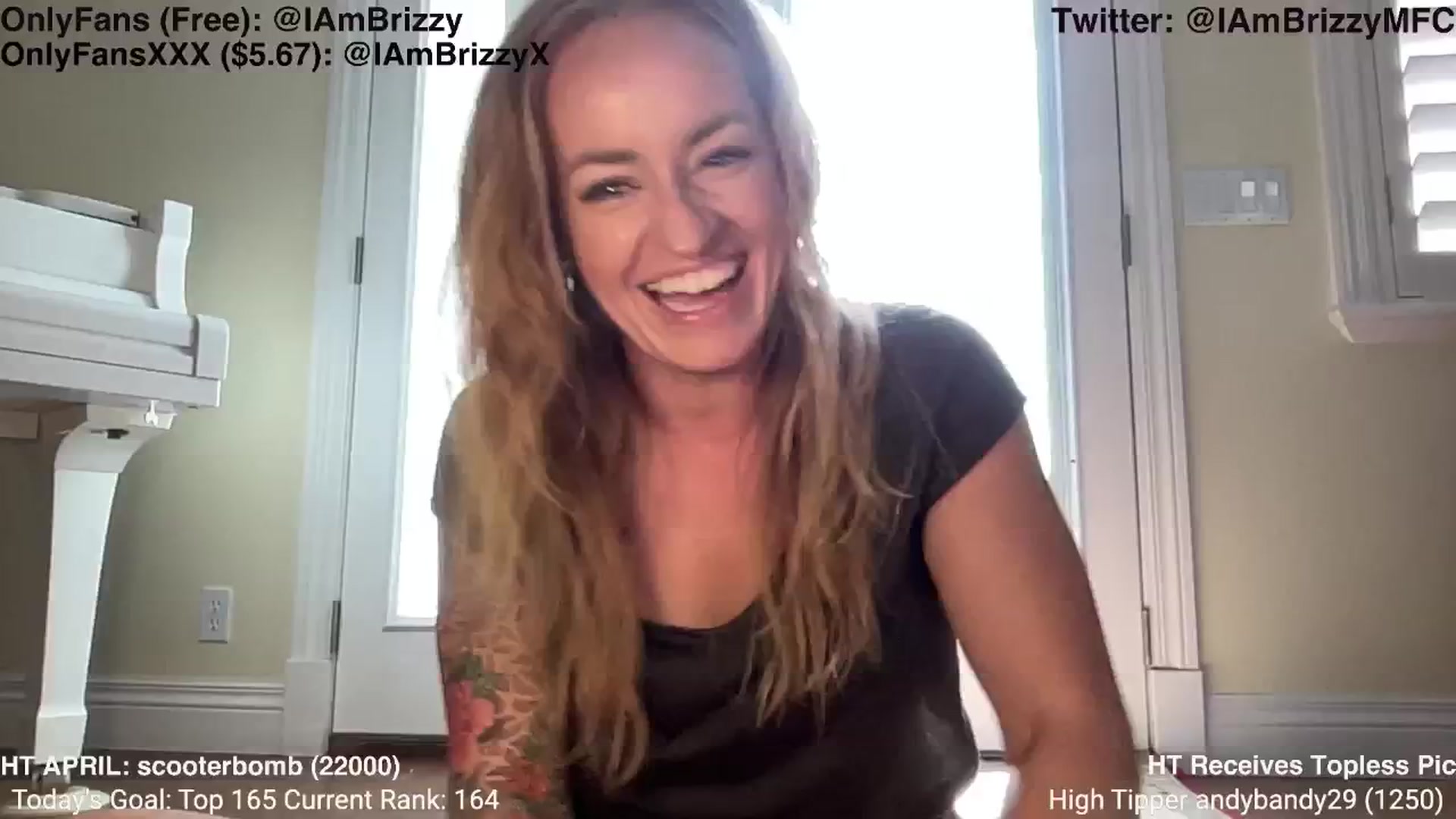 Gallery image thumbnail from Brizzy's myfreecams stream on, 04/21/2024, 20:05 image 16 of 20