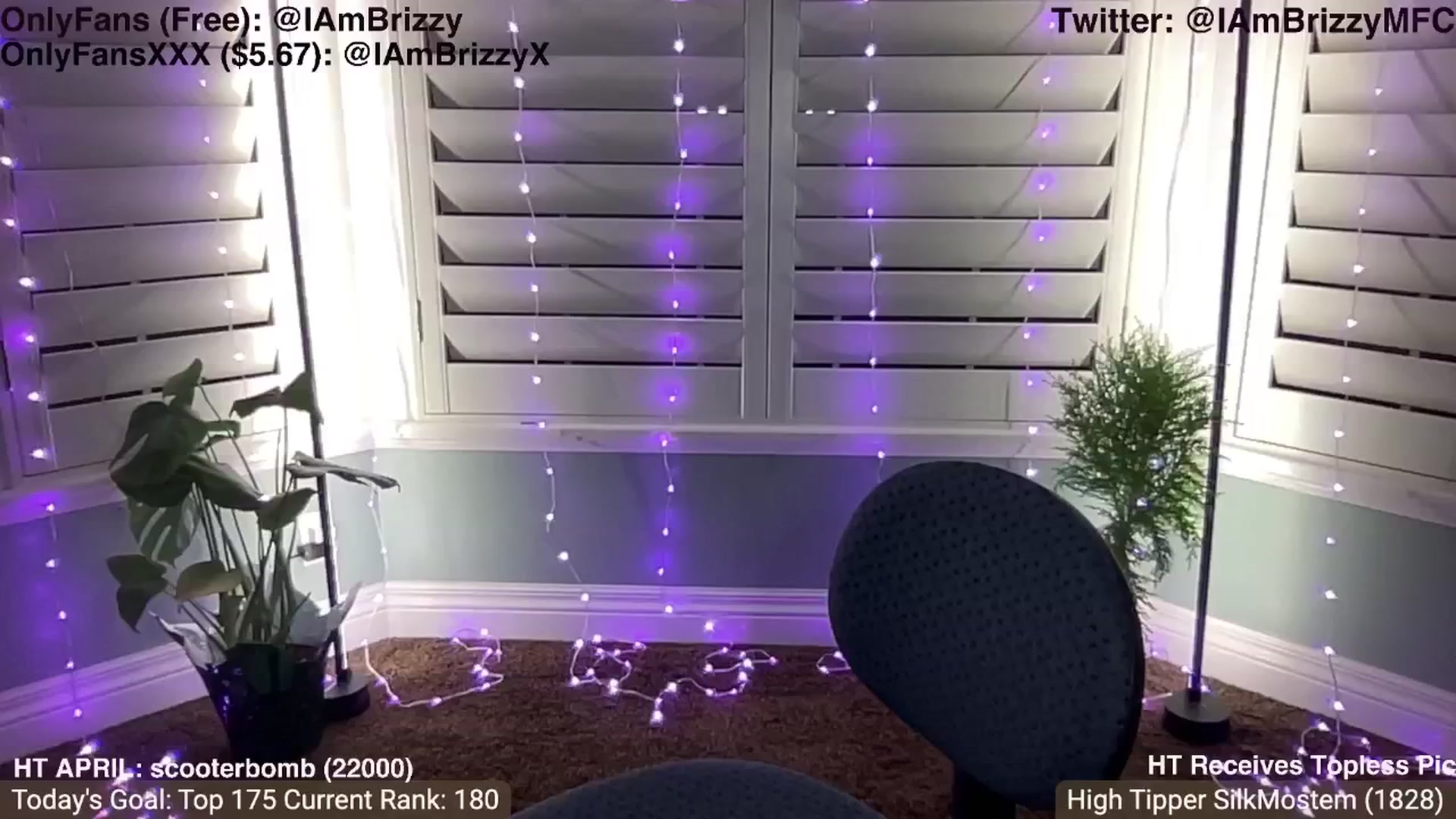 Gallery image thumbnail from Brizzy's myfreecams stream on, 04/25/2024, 03:35 image 5 of 20
