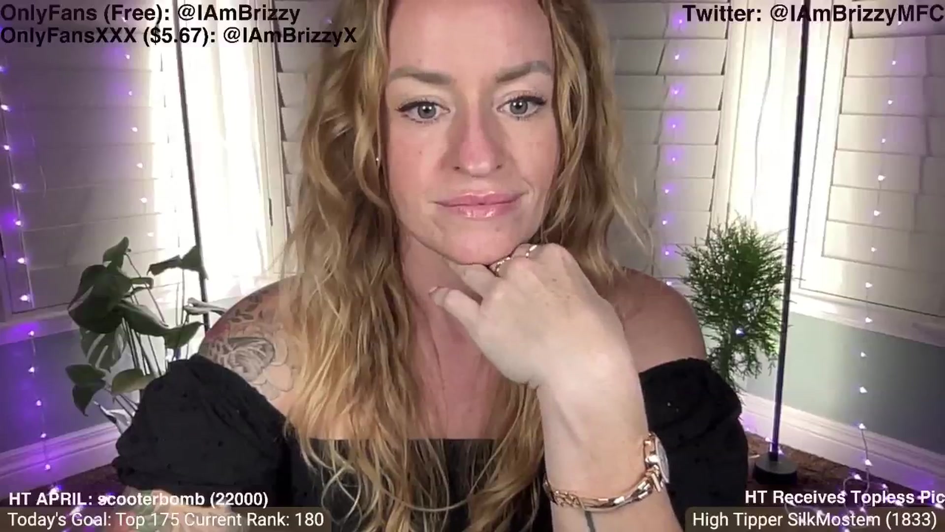 Gallery image thumbnail from Brizzy's myfreecams stream on, 04/25/2024, 05:15 image 5 of 20