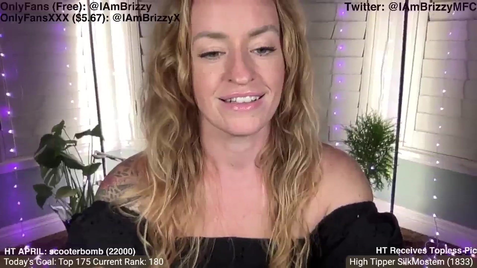 Gallery image thumbnail from Brizzy's myfreecams stream on, 04/25/2024, 05:15 image 4 of 20